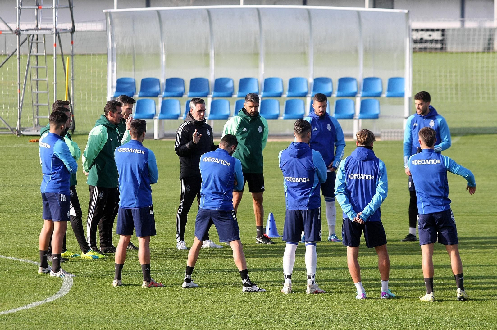 Entrenamiento del Recreativo de Huelva en imágenes