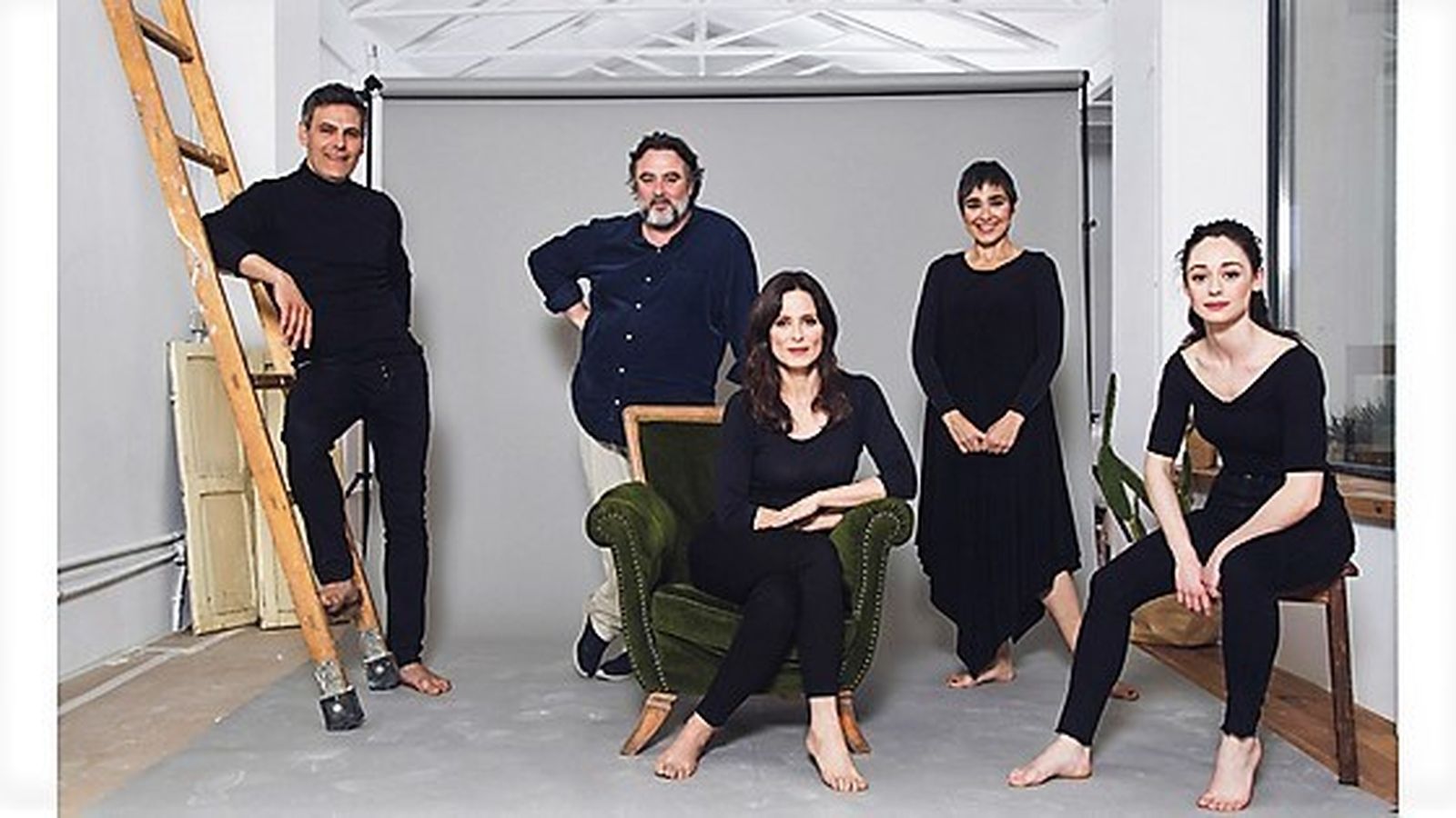 Aitana Sánchez-Gijón y el equipo de 'La Vuelta de Nora'