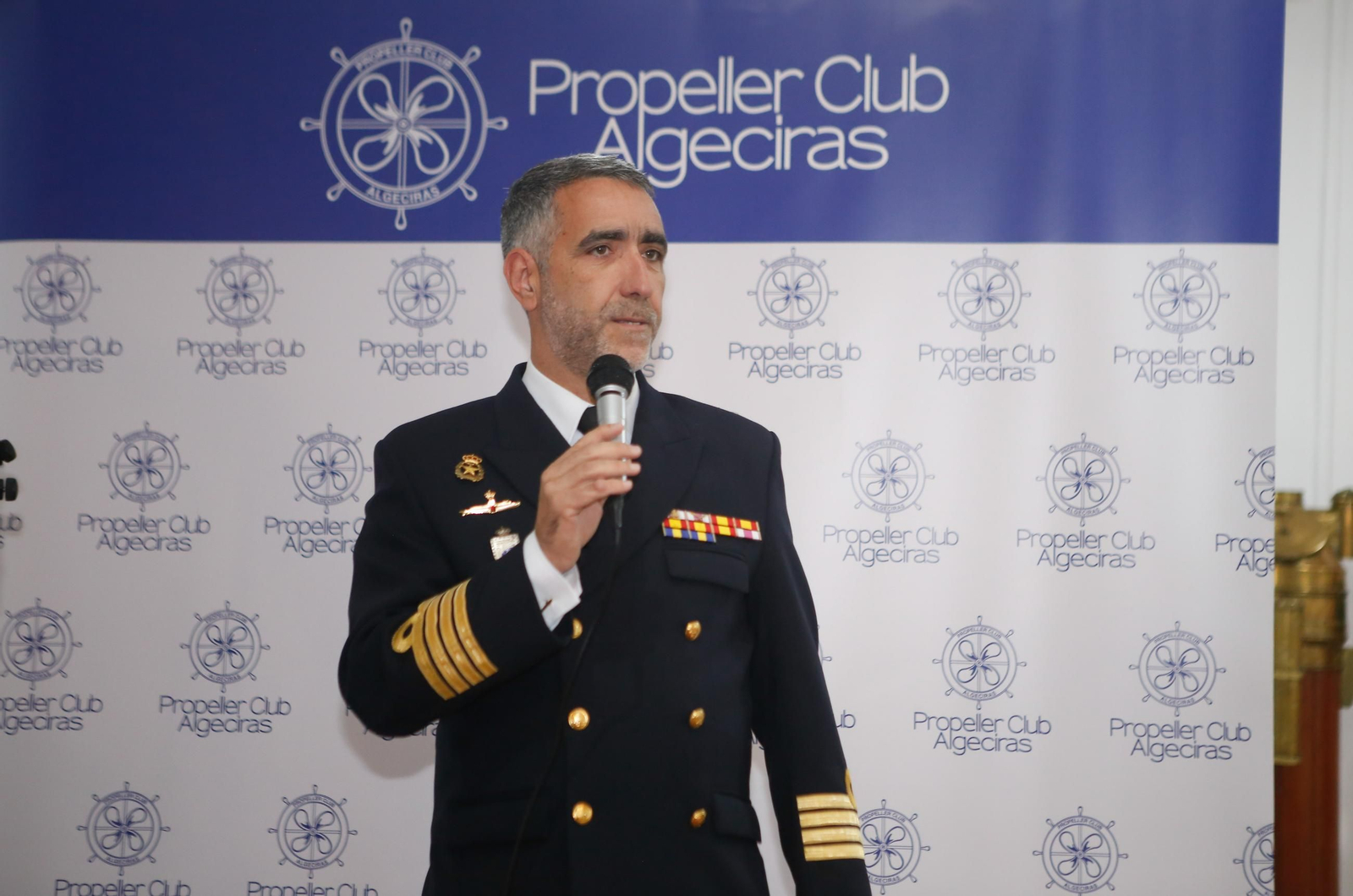 Fernando García Rodríguez, comandante naval de Algeciras.