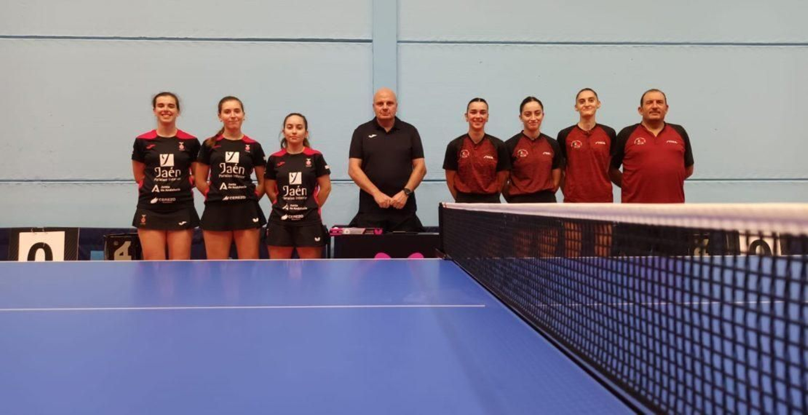 Hujase Jaén Auténtica antes de un partido