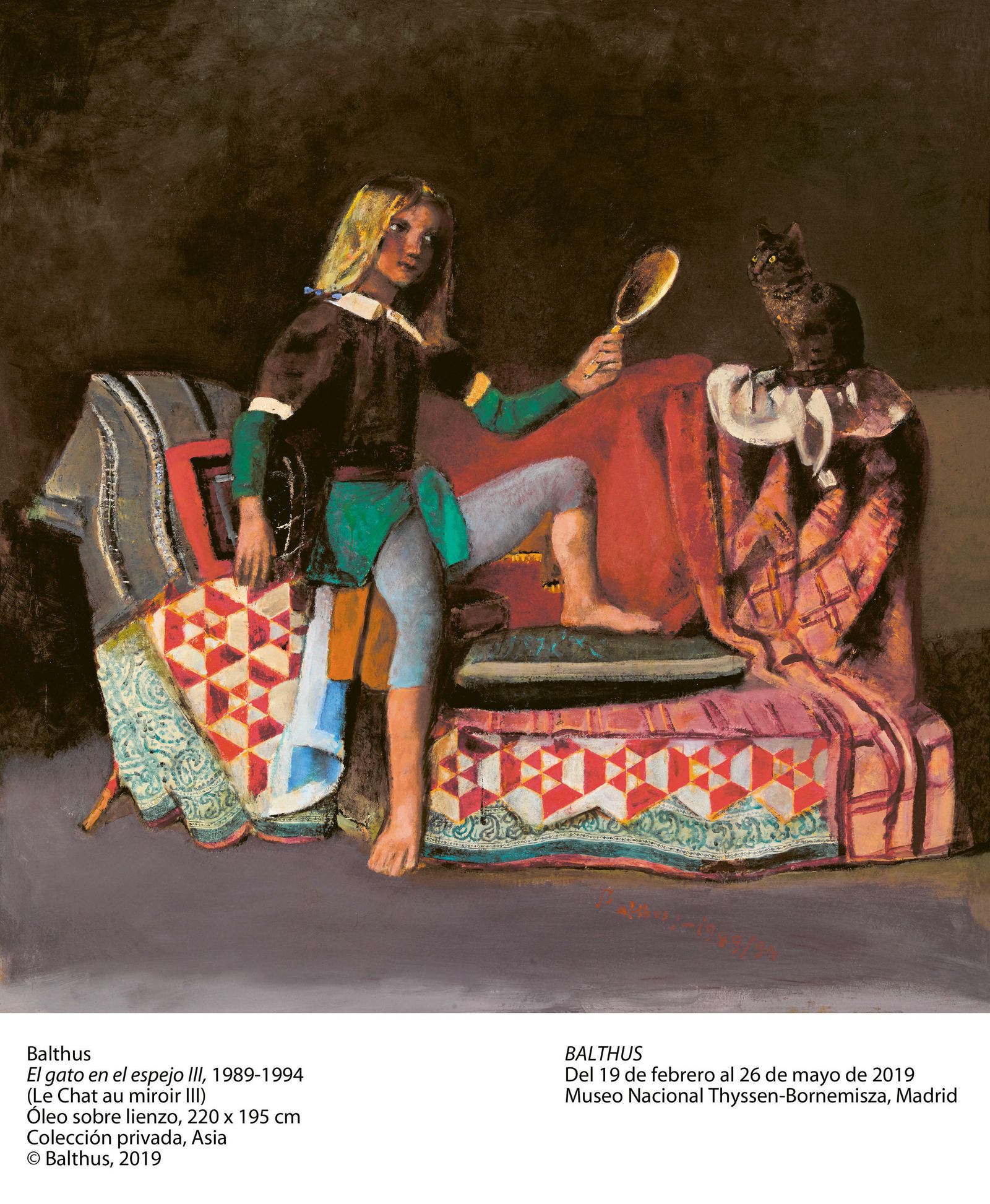 'El gato en el espejo' (1989-1994).