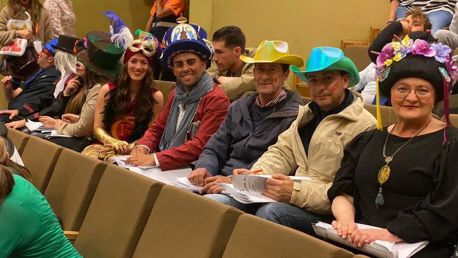 El jurado del concurso.