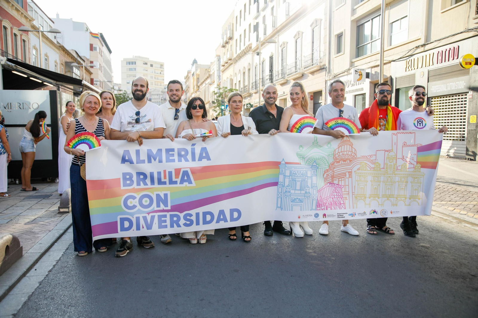 Las imágenes del Orgullo LGTBI en Almería