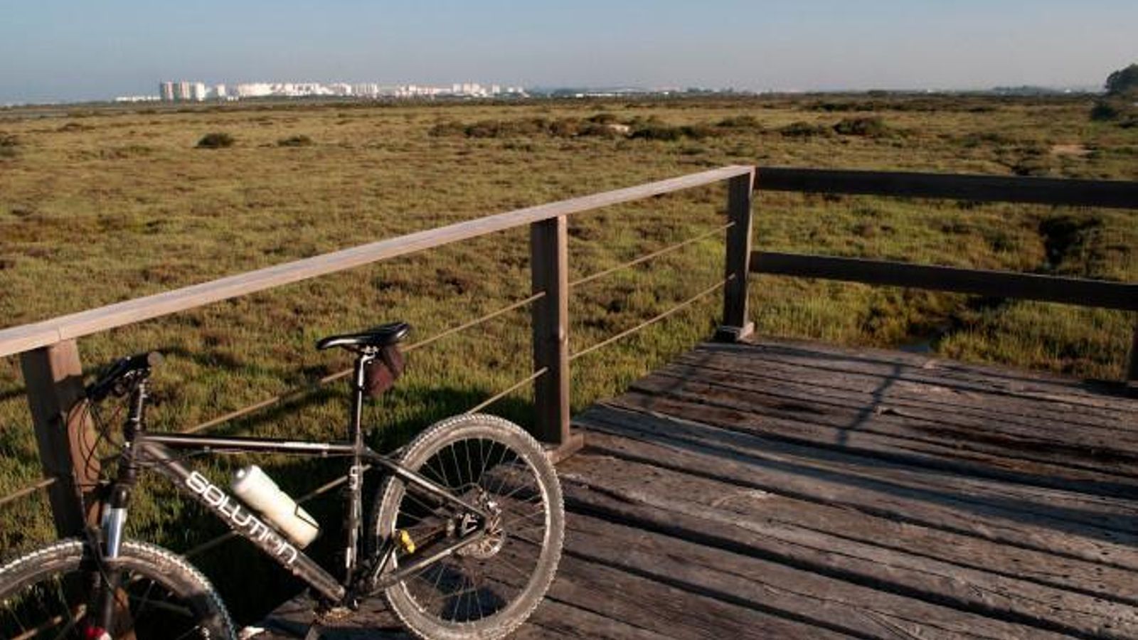 El Puerto visto desde el Parque de Los Toruños.