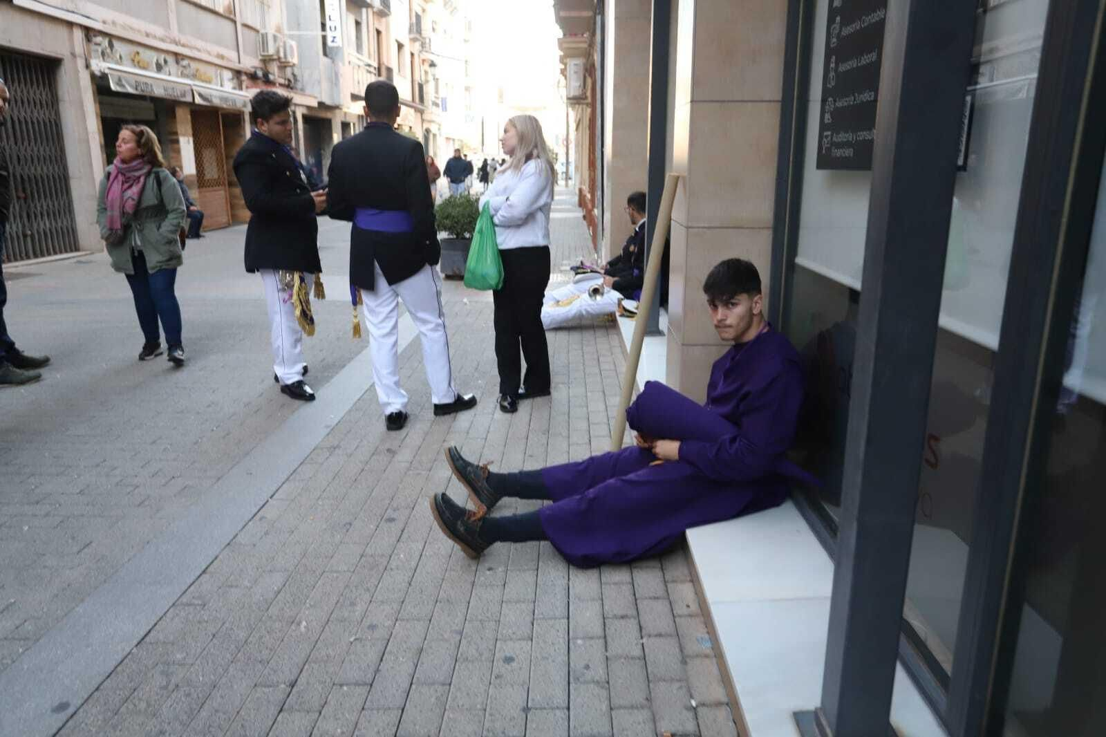Imágenes del Nazareno recorriendo las calles de Huelva en la Semana Santa 2022.
