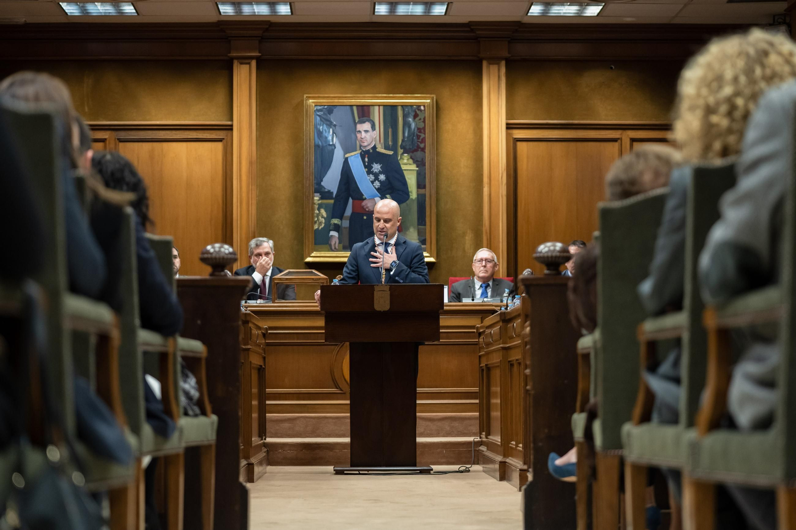 Así se ha vivido la investidura del nuevo presidente de la Diputación Provincial de Almería