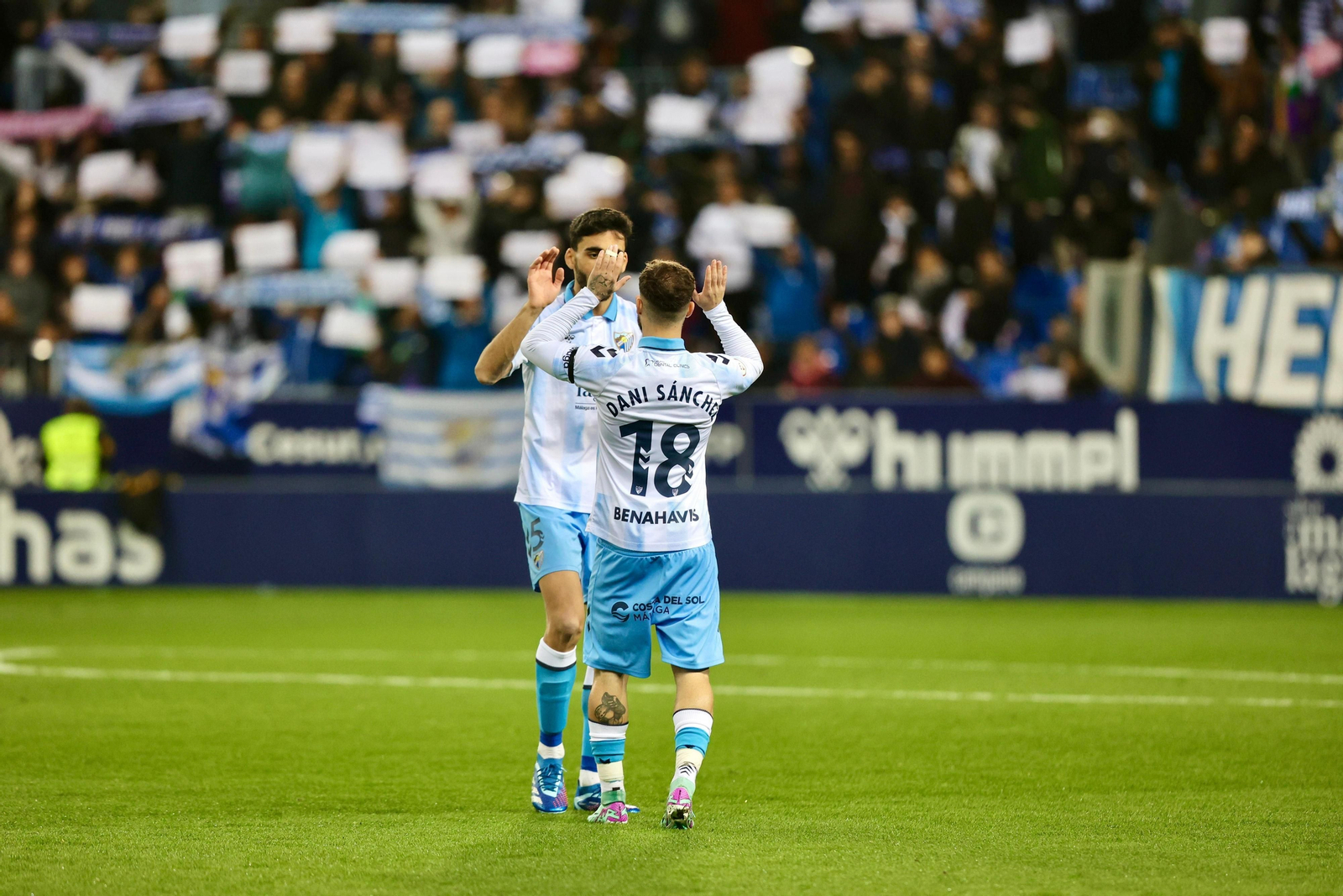 El Málaga CF - Castellón, en fotos