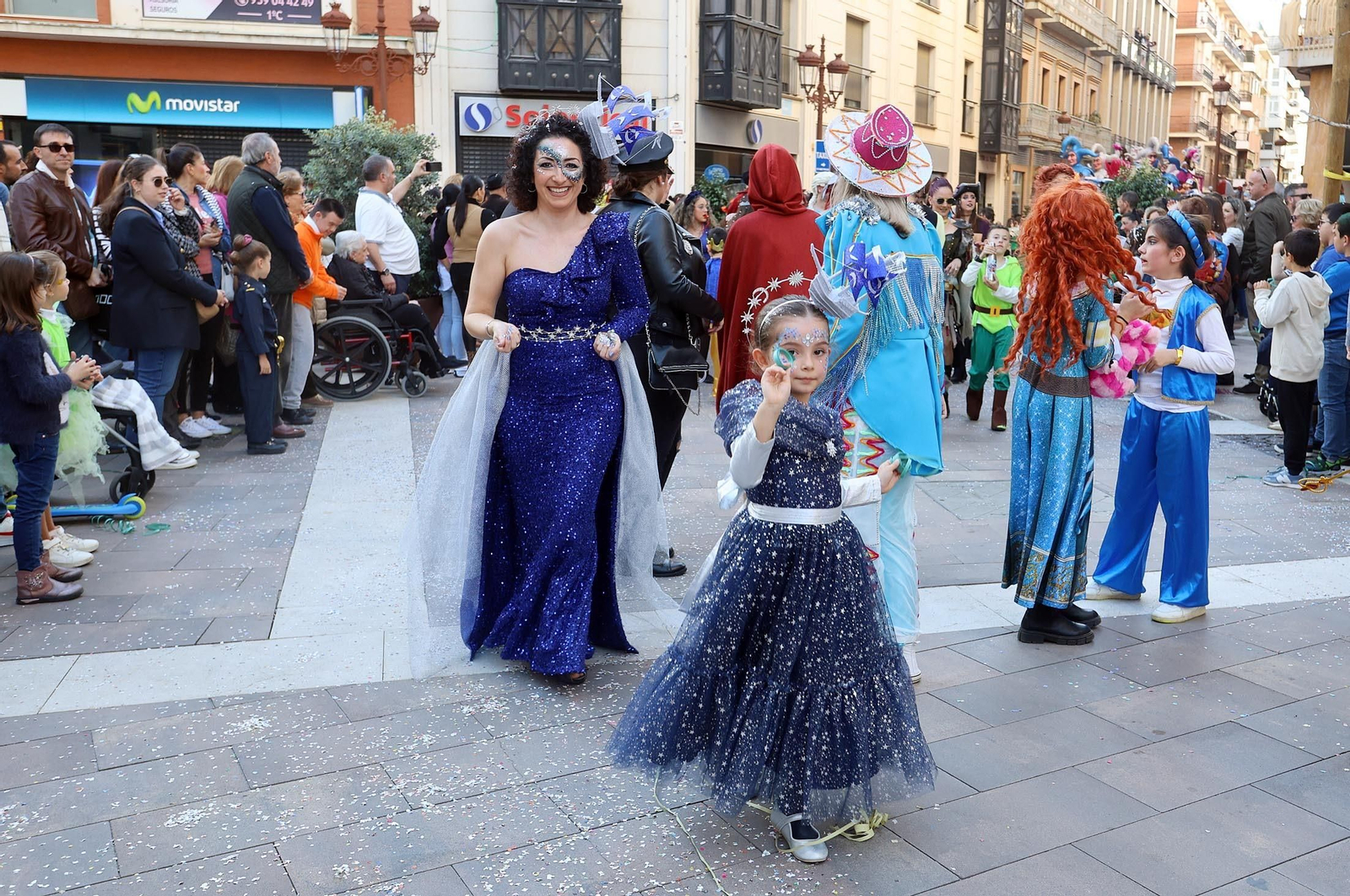 Imágenes de la cabalgata del Carnaval Colombino 2024