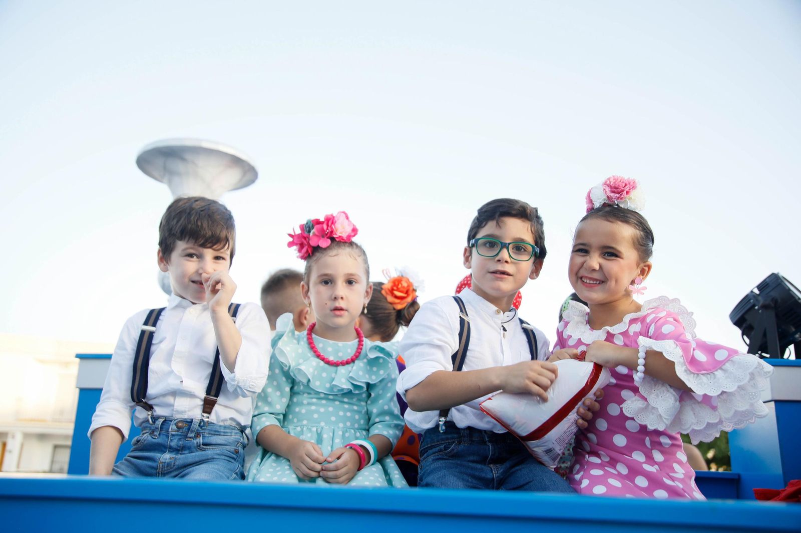 Así se ha vivido el tradicional desfile de carrozas de Gérgal