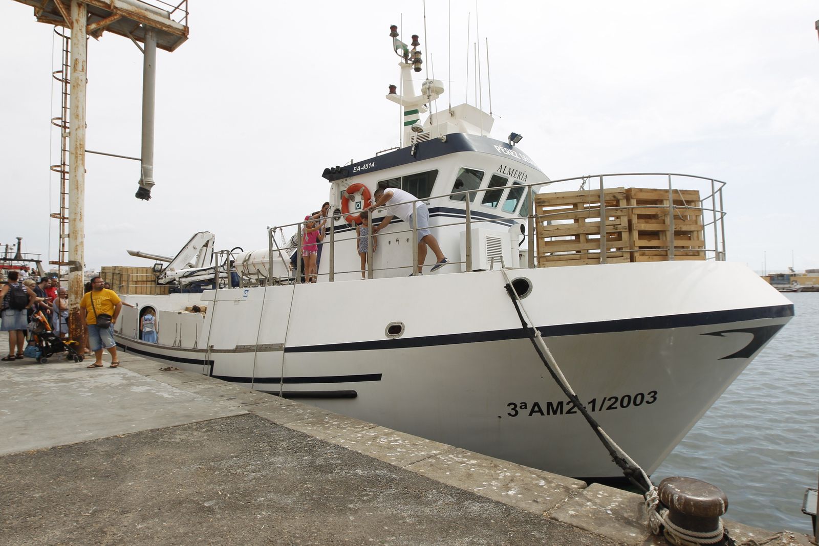 Fotogalería Jornada Puertas Abiertas Puerto Pesquero Almería