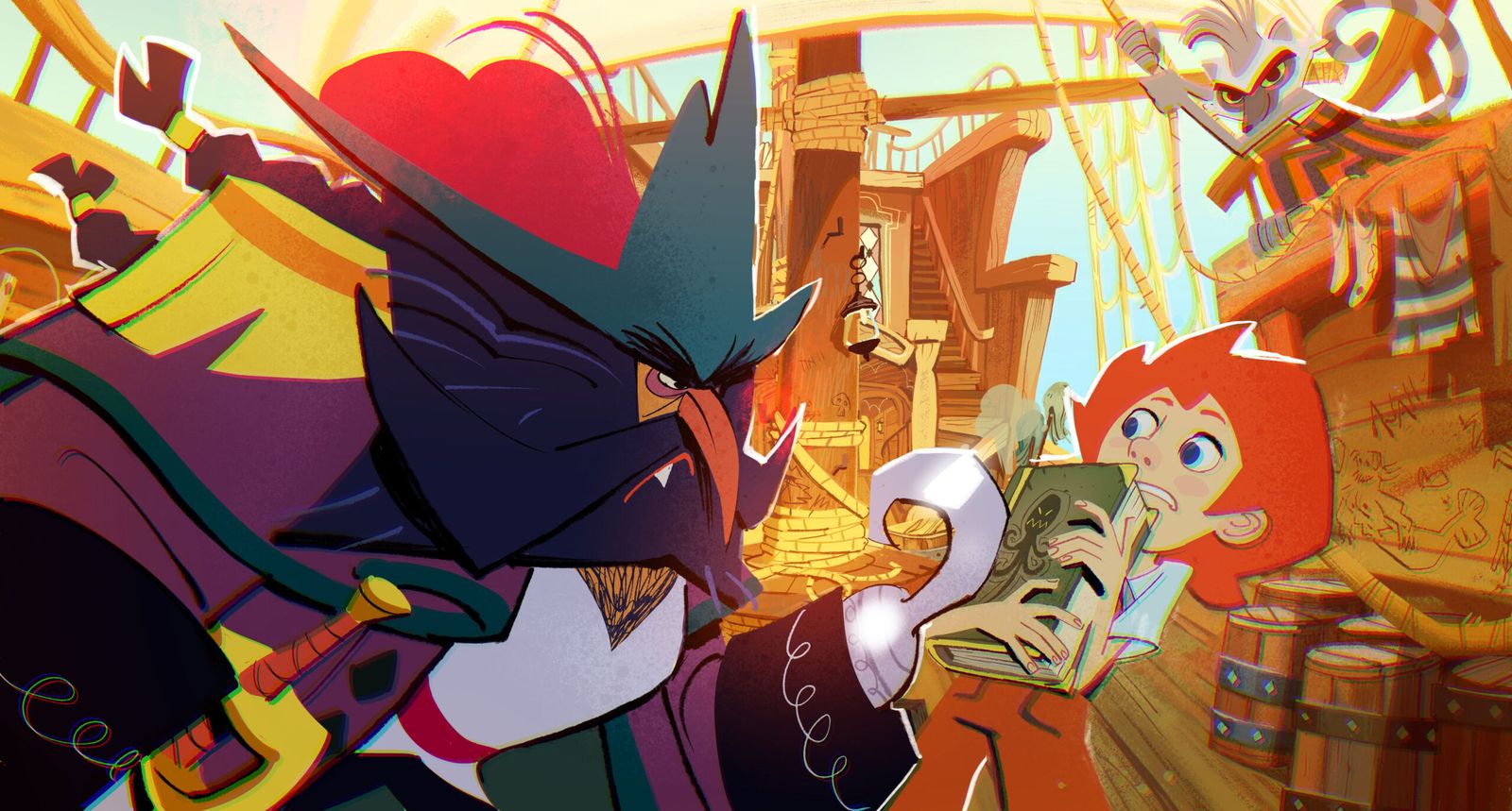 Una imagen del filme animado basado en el libro ilustrado de Llanos Campos.