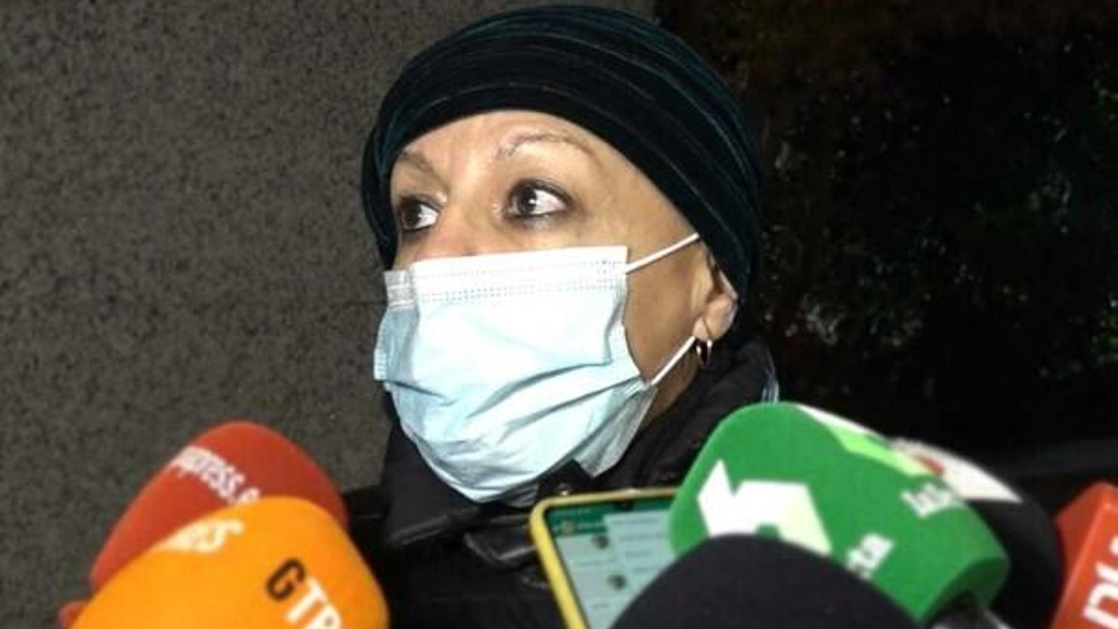 La actriz Cristina Medina.