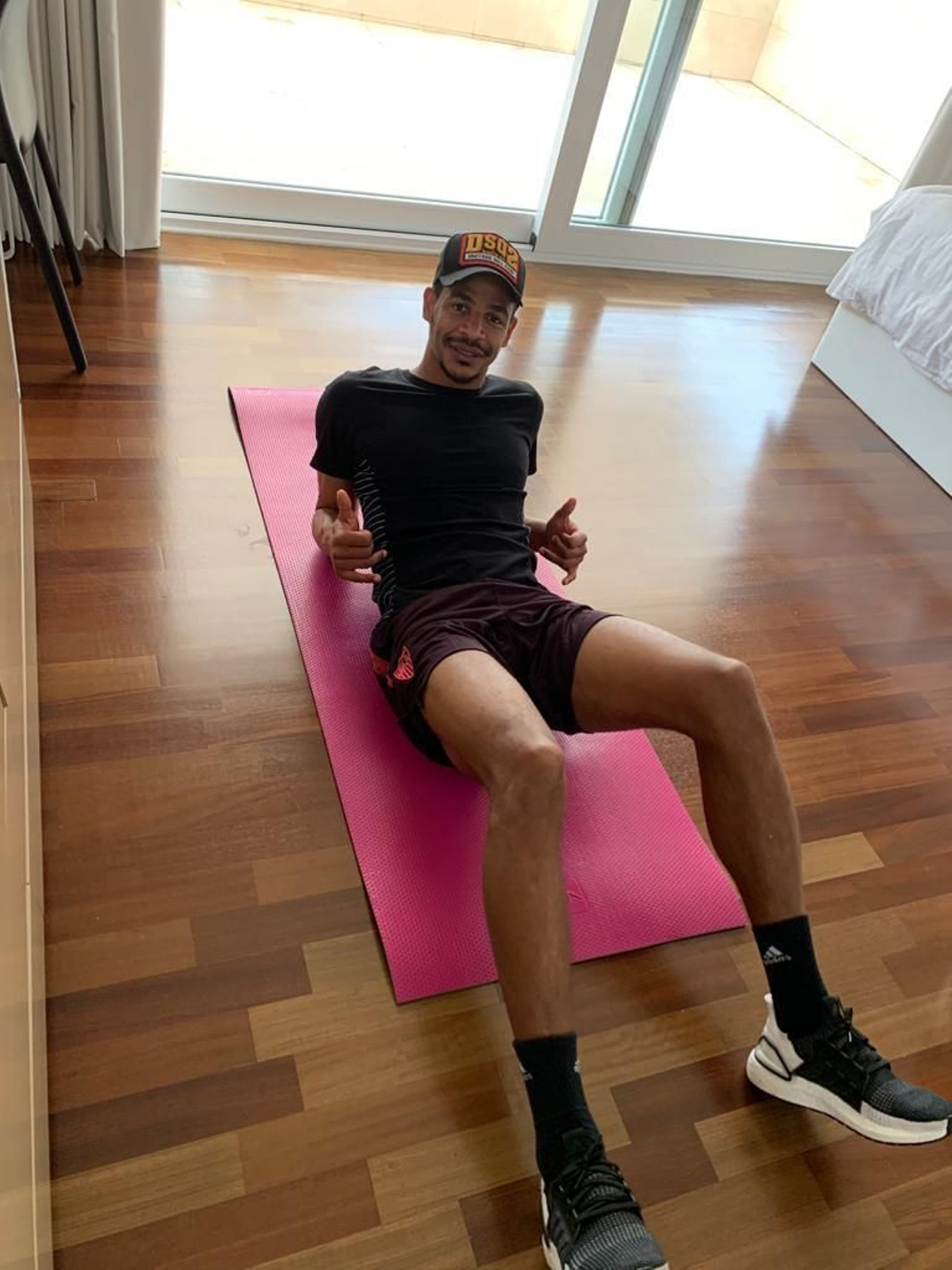 Fernando lleva con paciencia y buen talante el encierro obligado por el Covid-19.