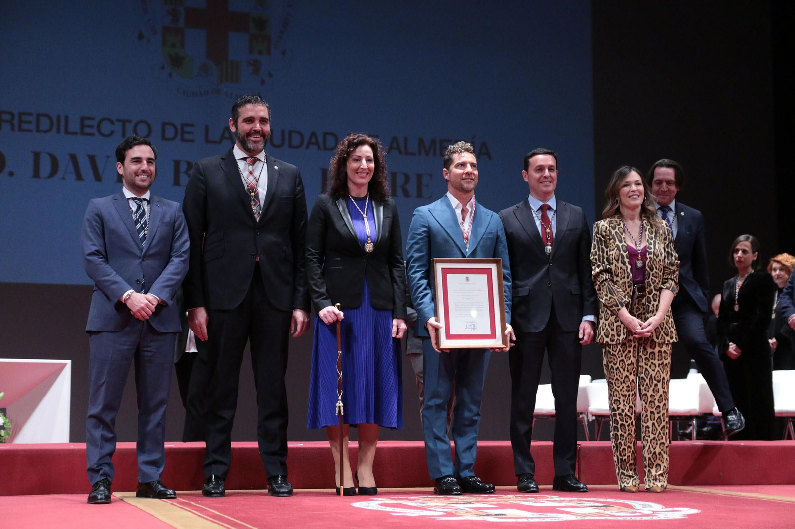 Nombramiento de David Bisbal como Hijo Predilecto de Almería