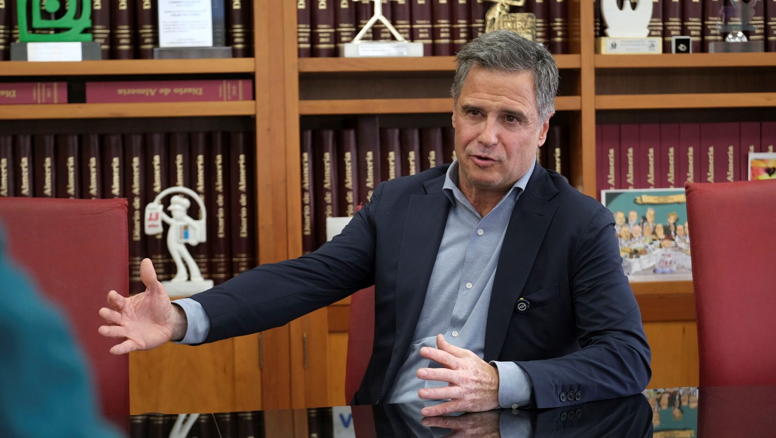 El almeriense Jesús Carmona es el director de los medios de comunicación del Parlamento Europeo, en Bruselas.