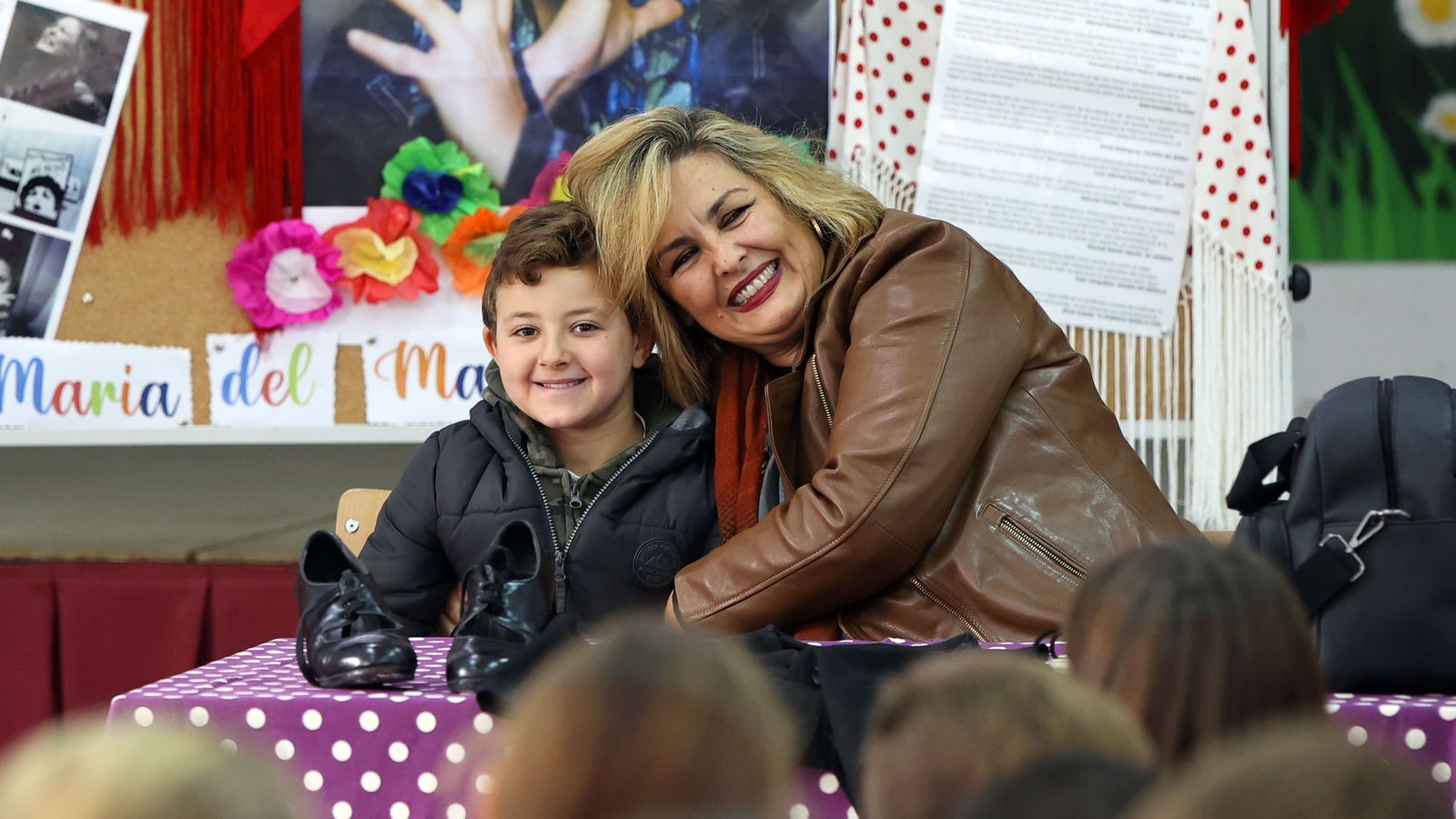 Día del flamenco: María del Mar Moreno en el CEIP Arana Beato