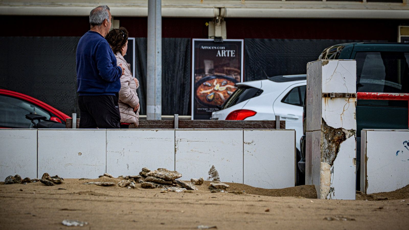 Así han quedado las playas de Cádiz después de tres meses de temporales