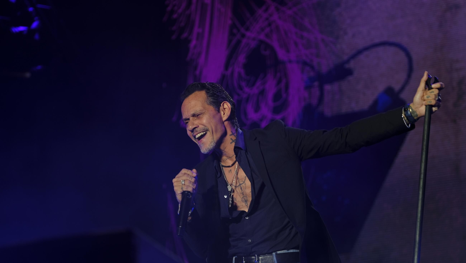 Concierto de Marc Anthony en Roquetas, en imágenes