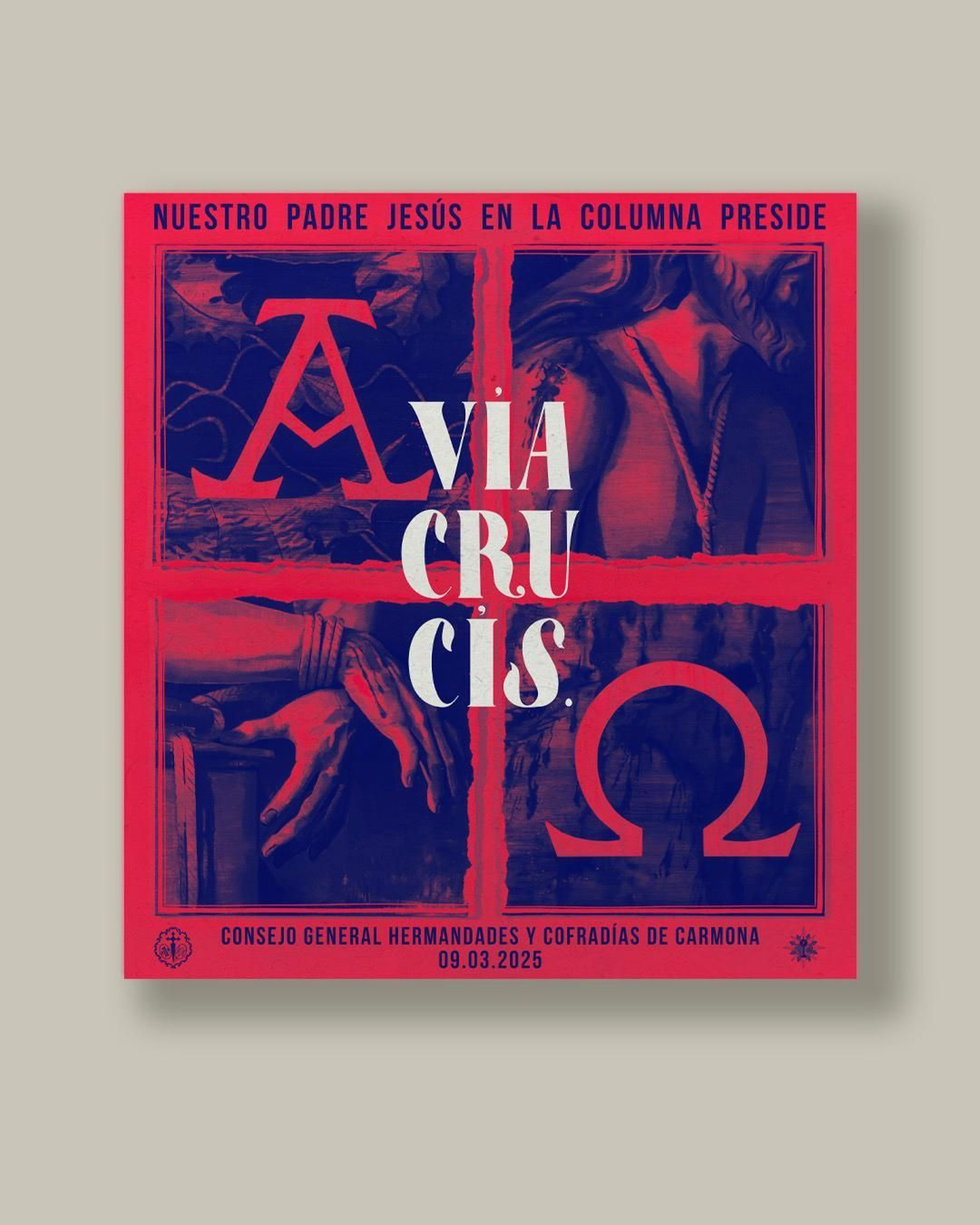 El cartel de Jiménez para el Vía Crucis