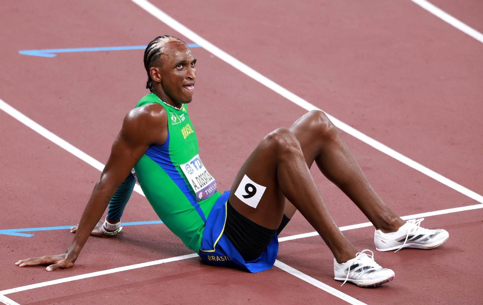 Las fotos de la lesión de Jordan Díaz y del resto de la jornada del Mundial de atletismo