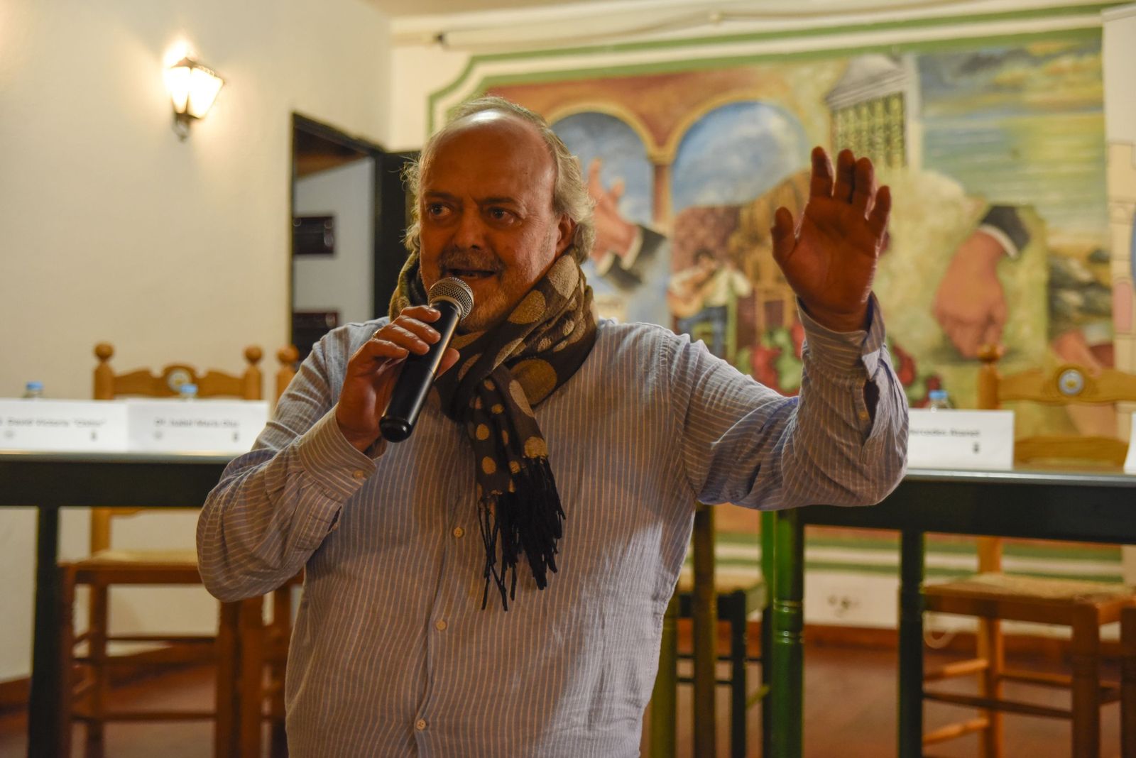 Las fotos de la tertulia sobre el Carnaval línense de la Peña Flamenca