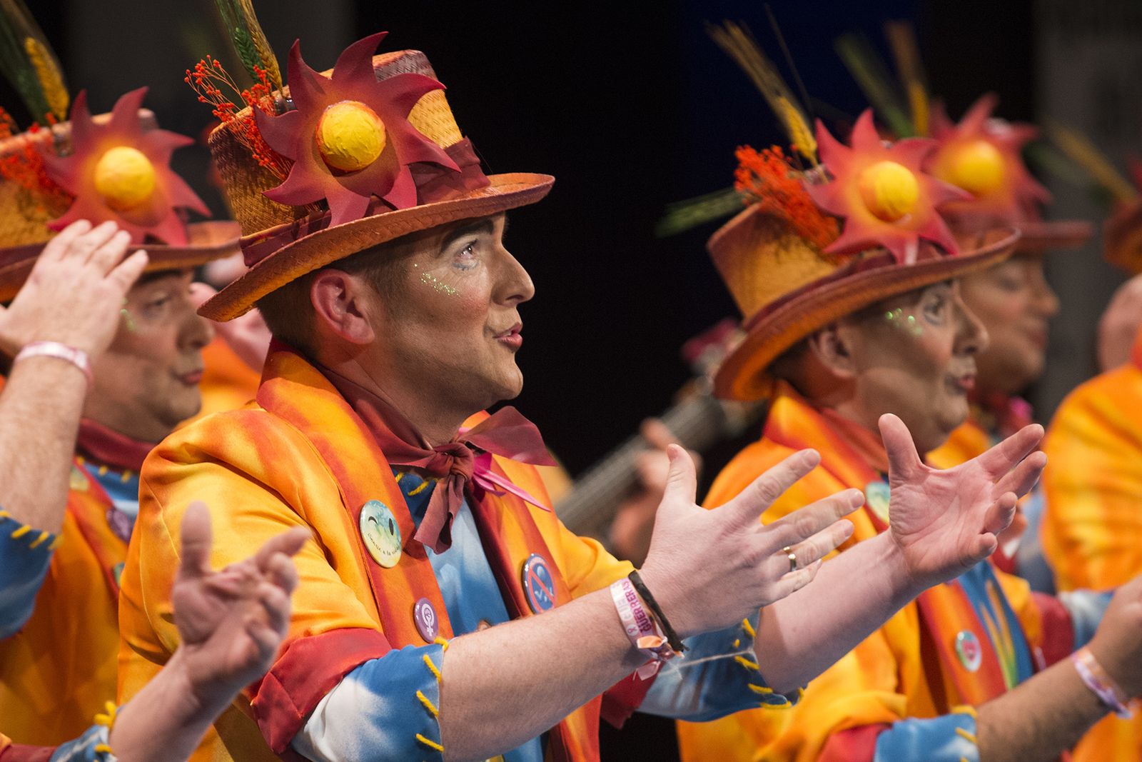 Las imágenes de la cuarta función clasificatoria