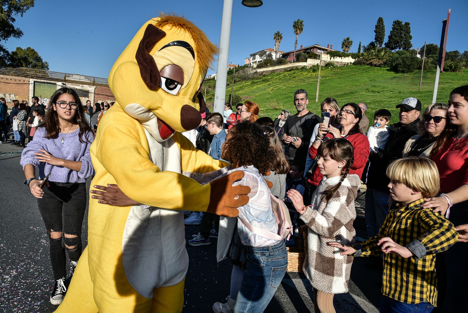 Imágenes del público en las cabalgatas por La Orden, Cardeñas y Las Colonias
