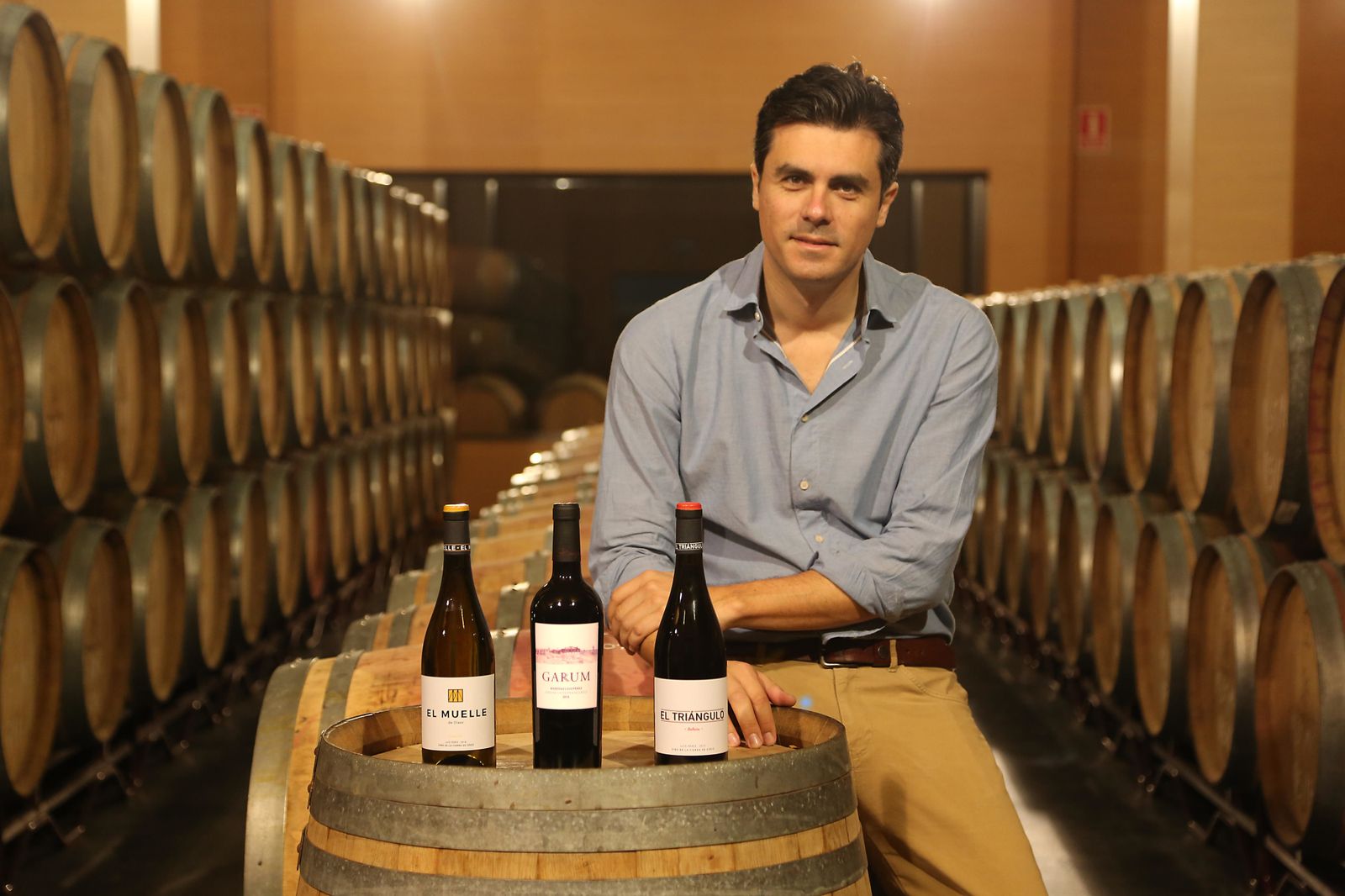 Willy Pérez, enólogo en Bodegas Luis Pérez.