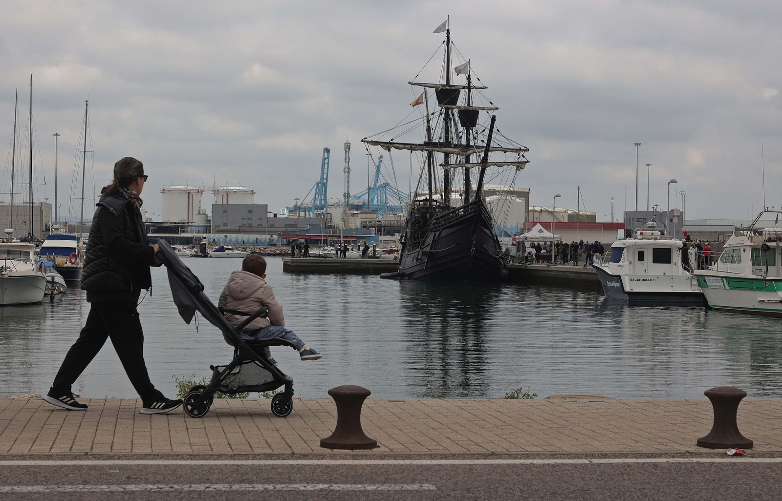 Fotos de la Nao Victoria en Algeciras