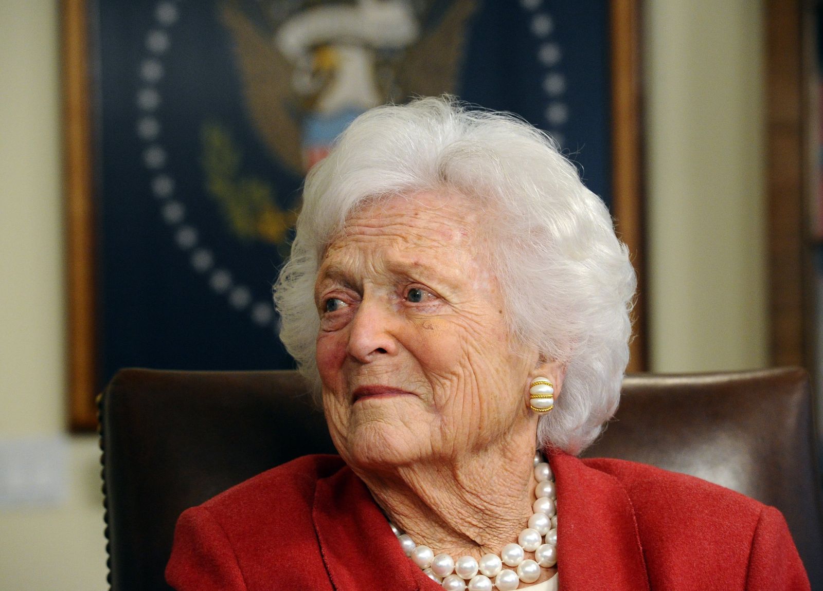 Barbara Bush.