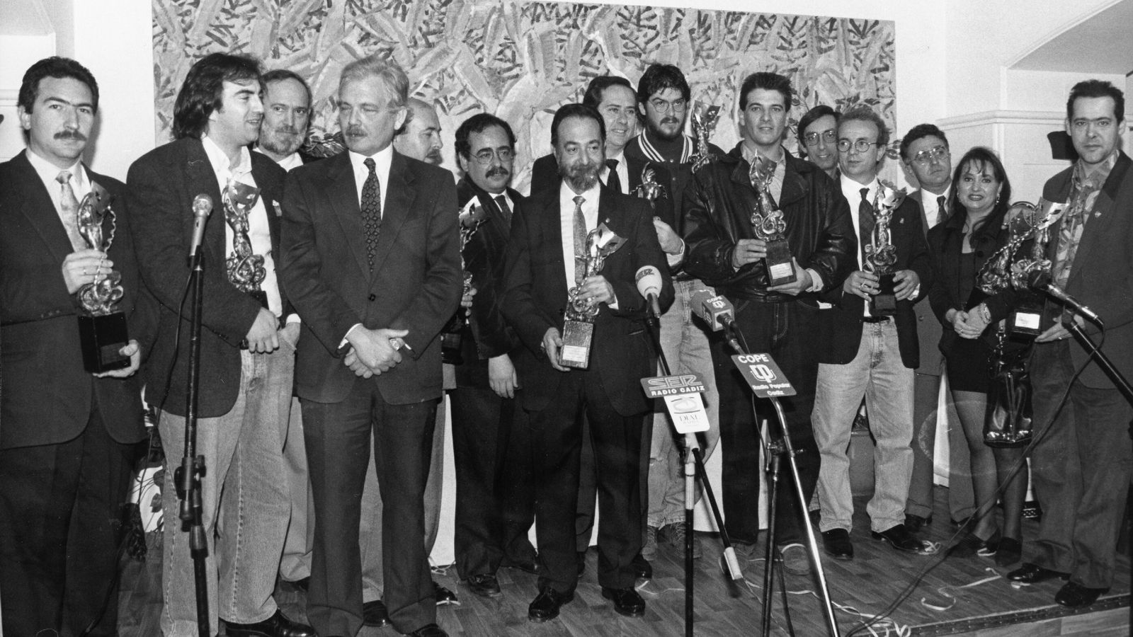 Entrega de los premios 'Caleta' en 1992.