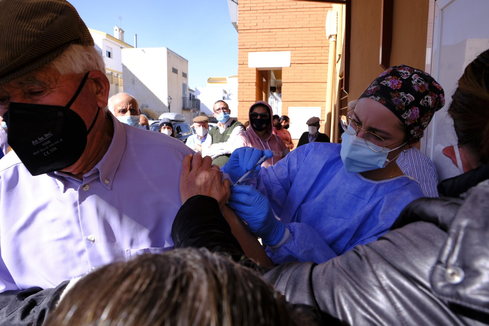 Fotogalería vacunación COVID-19 en Sorbas y Tabernas. Almería