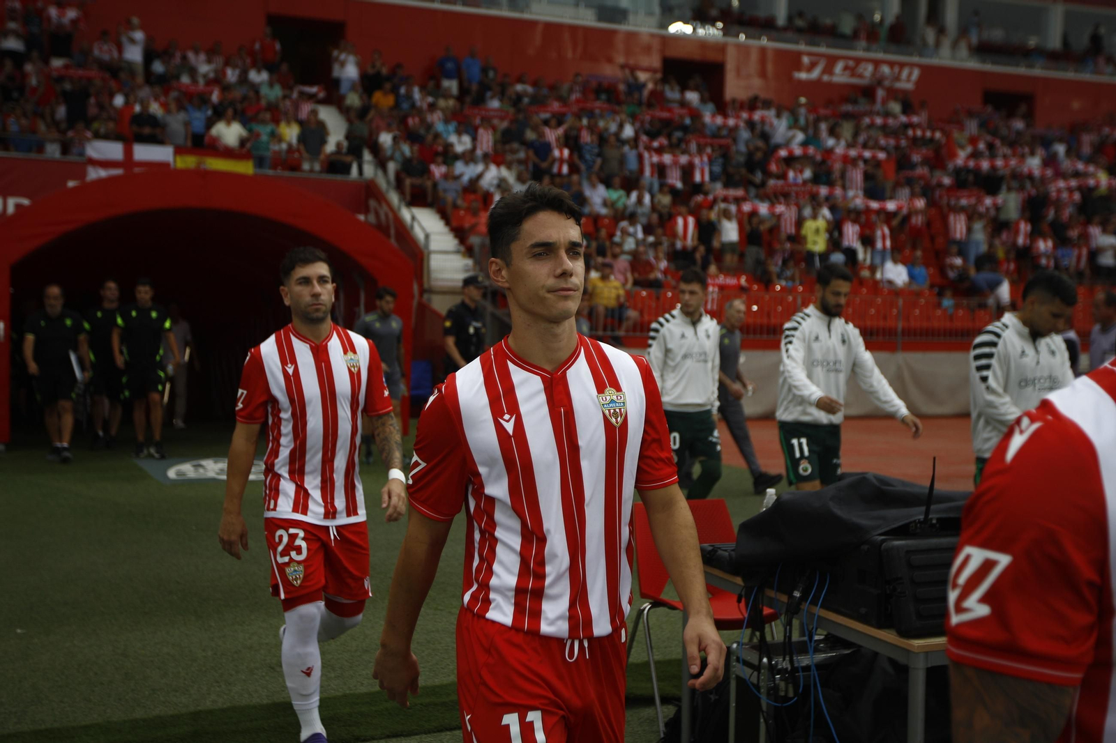 Las mejores fotos del partido U.D. Almería-Racing de Santander