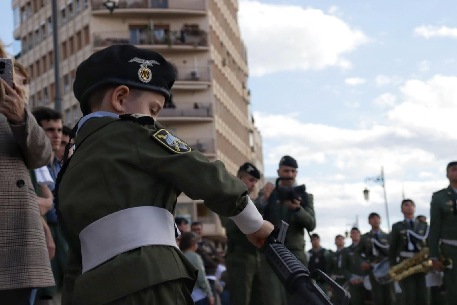 Las imágenes de Fusionadas en el Miércoles Santo en Málaga
