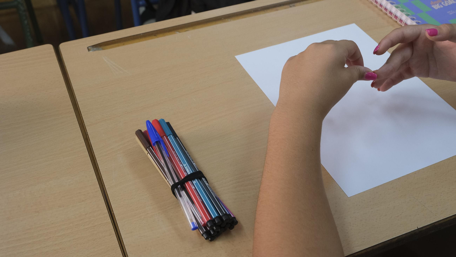 Inicio del curso escolar en el IES Alborán-Manuel Cáliz, en imágenes
