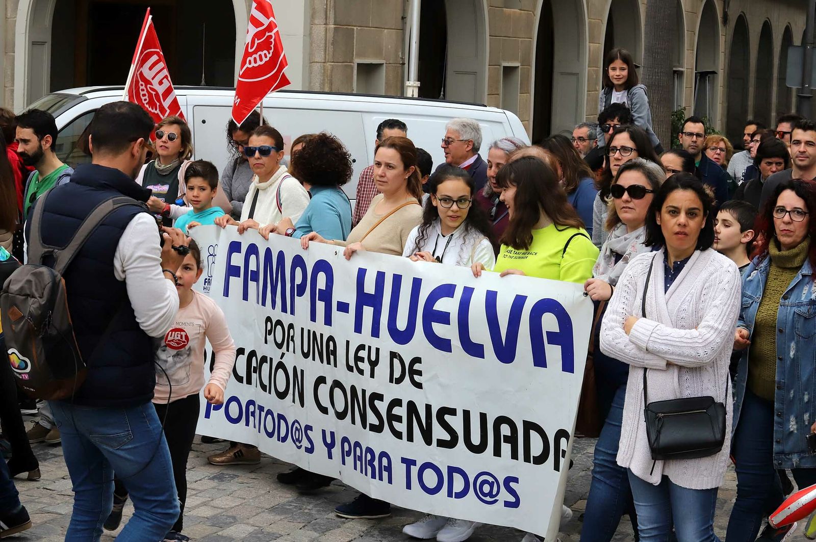 Imágenes de la manifestación en defensa de la educación pública