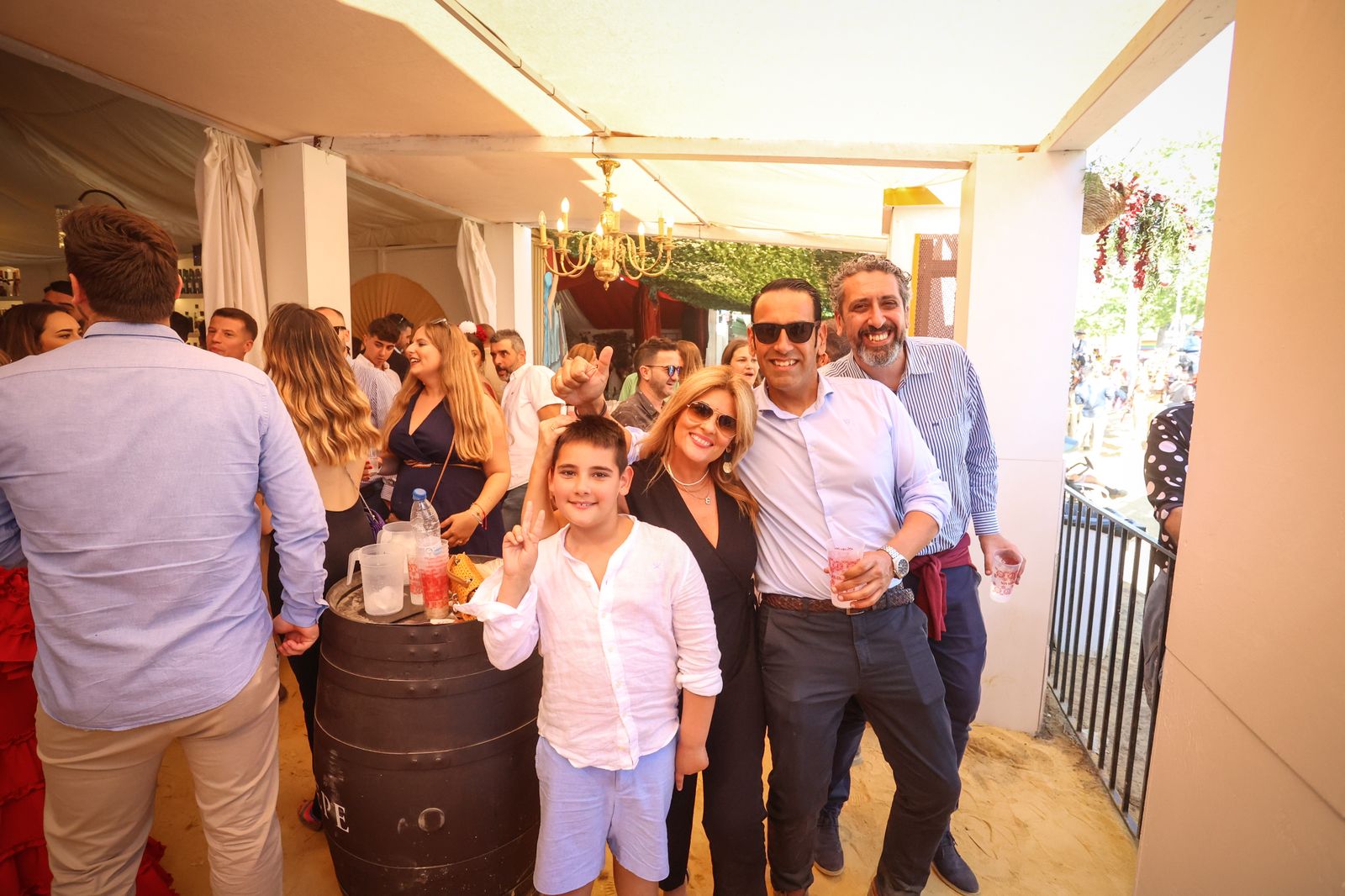 Búscate en las fotos del domingo en la Feria de Jerez 2024