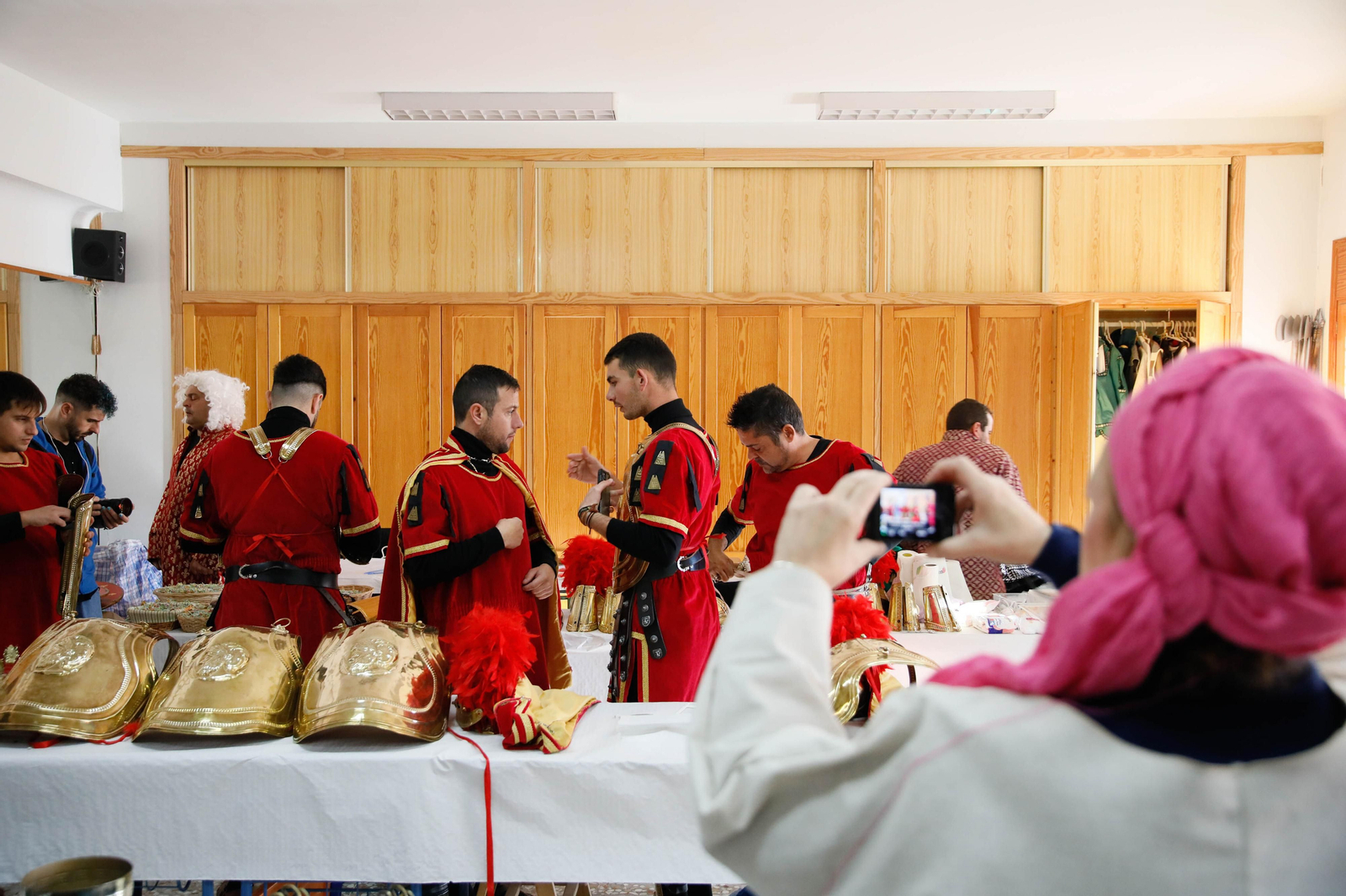 Las imágenes del Auto Sacramental de los Reyes Magos en Los Gallardos