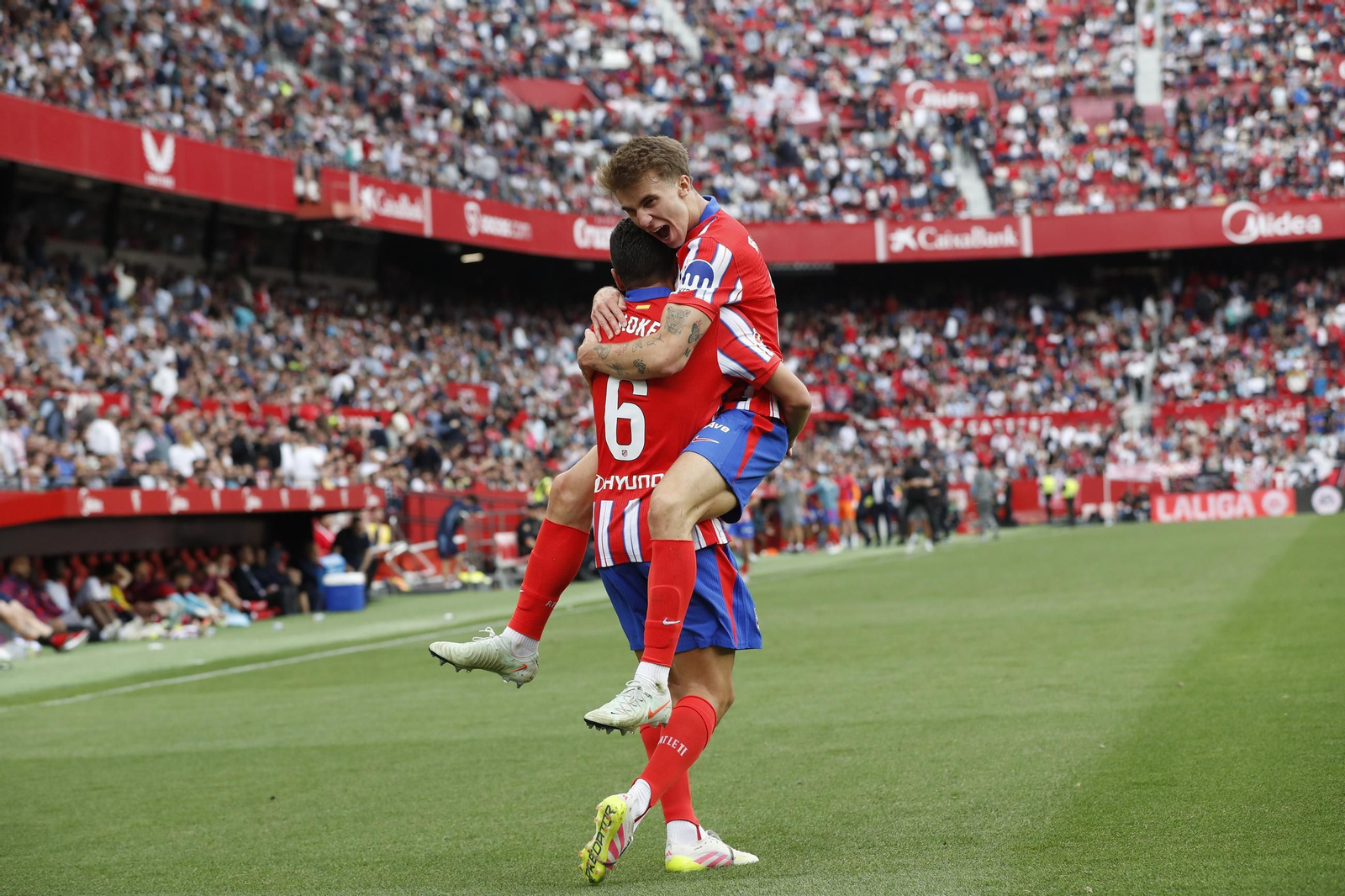 Las fotos del Sevilla Fc - Atlético de Madrid