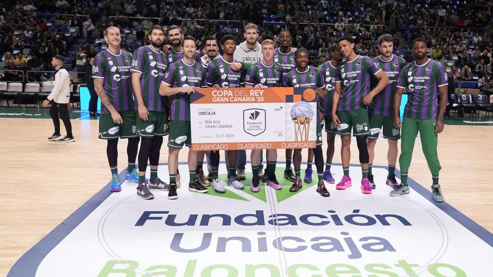 El Unicaja-Casademont Zaragoza, en fotos