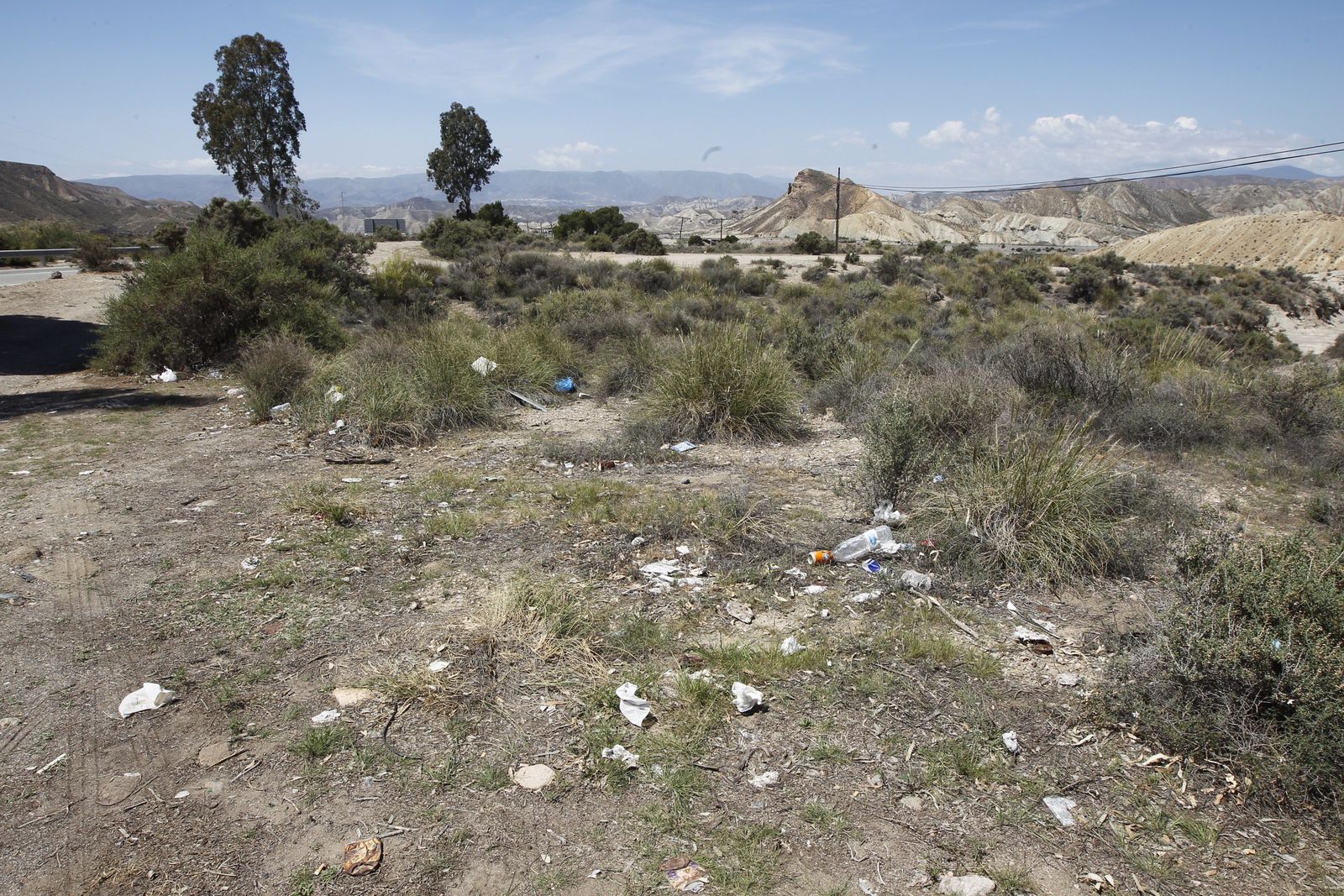 Fotogalería basura en el Desierto de Tabernas