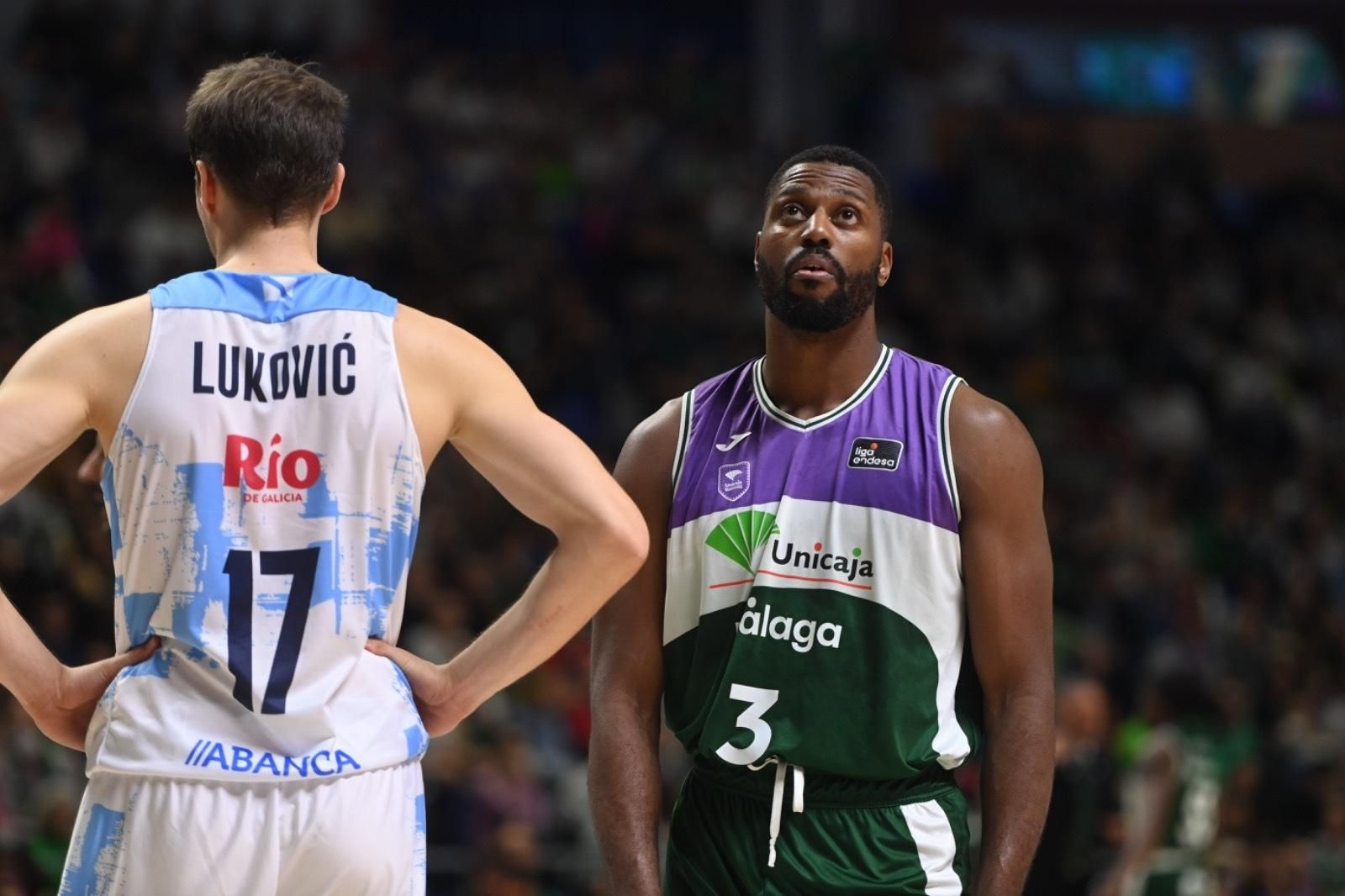 El Unicaja - Río Breogan, en fotos