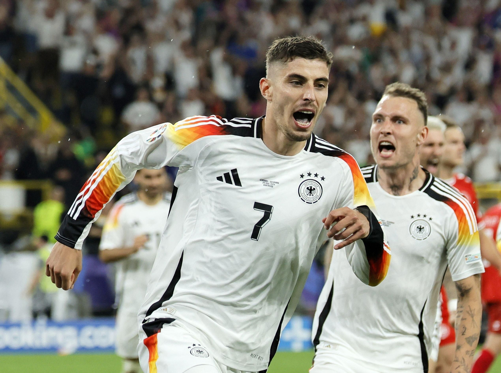 Las mejores fotos del Alemania - Dinamarca