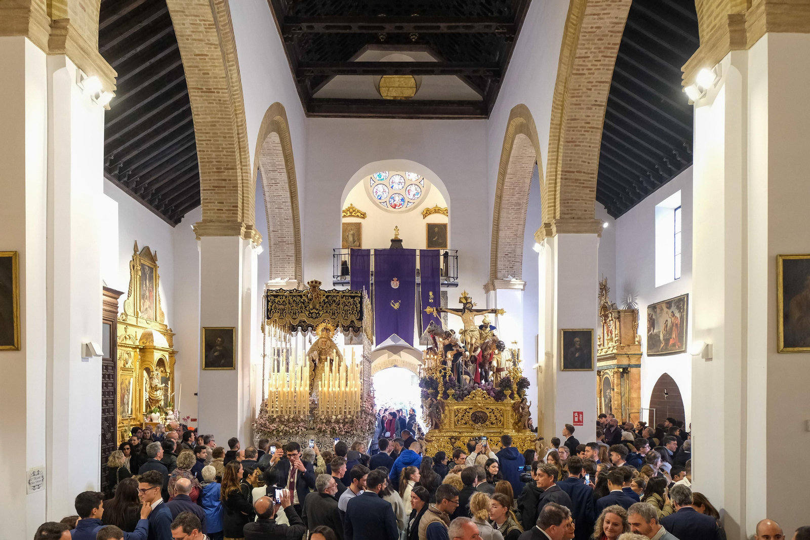 Las imágenes de la Hdad. de la Exaltación de Sevilla Semana Santa 2024