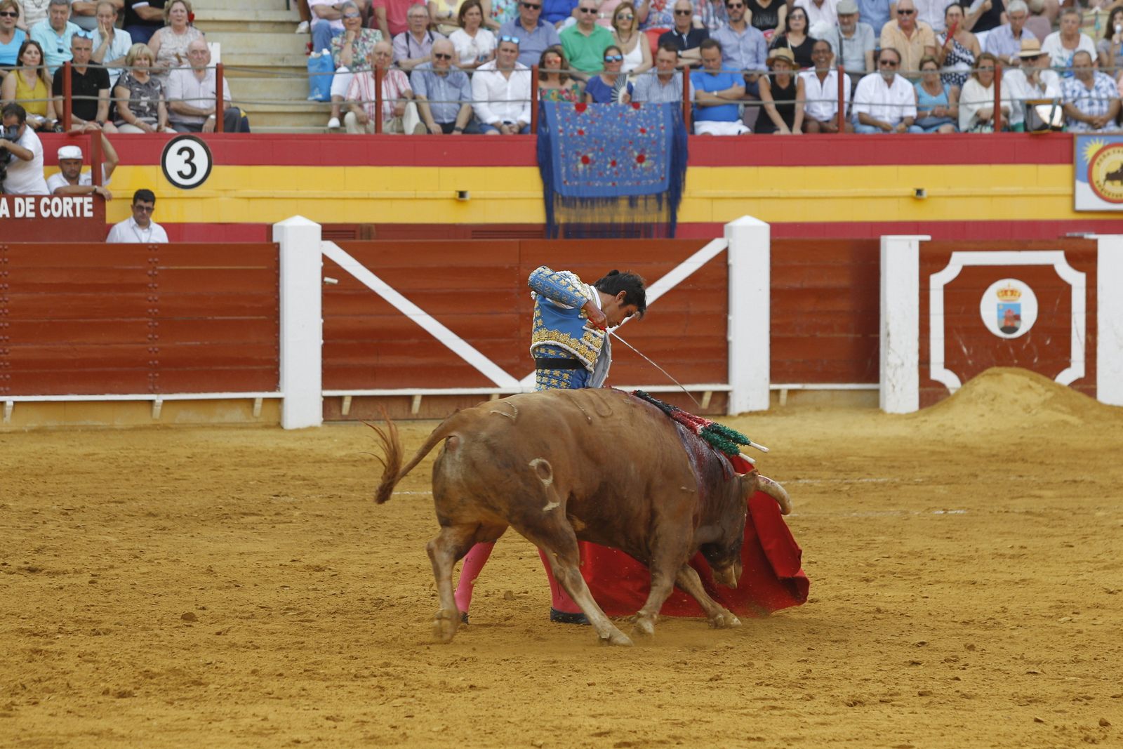 Fotogalería corrida toros Feria Santa Ana-Roquetas de Mar-El Juli-Perera-Aguado