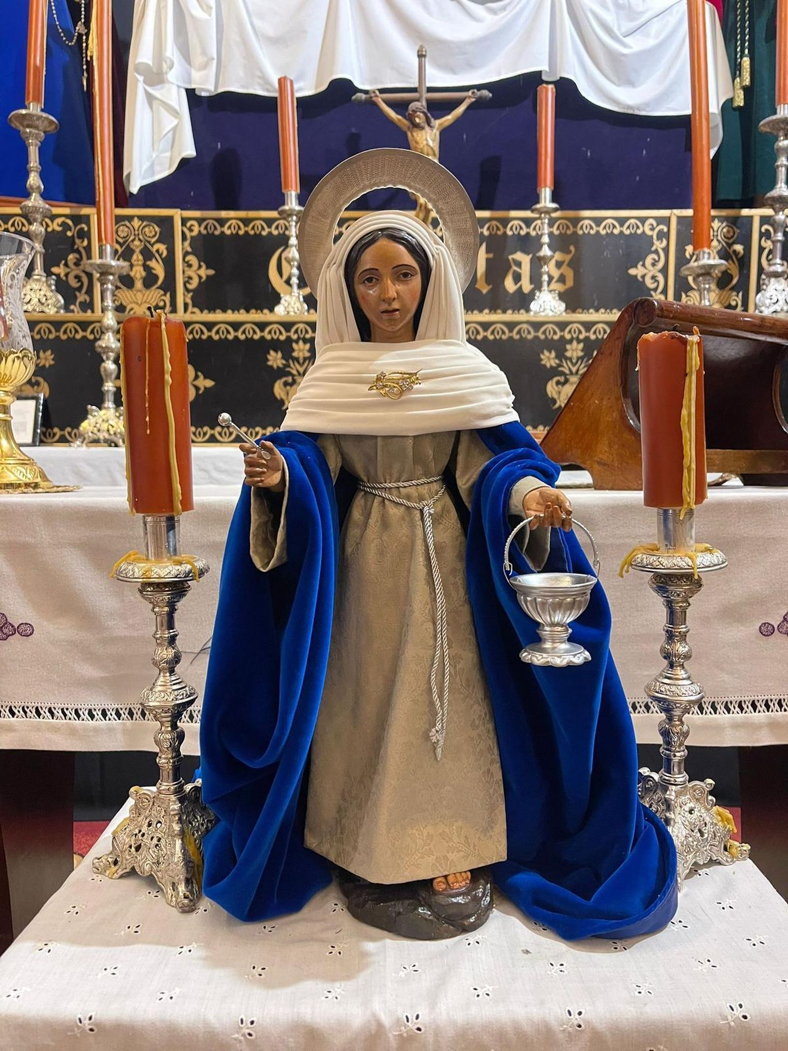 Imagen de Santa Marta a escala.