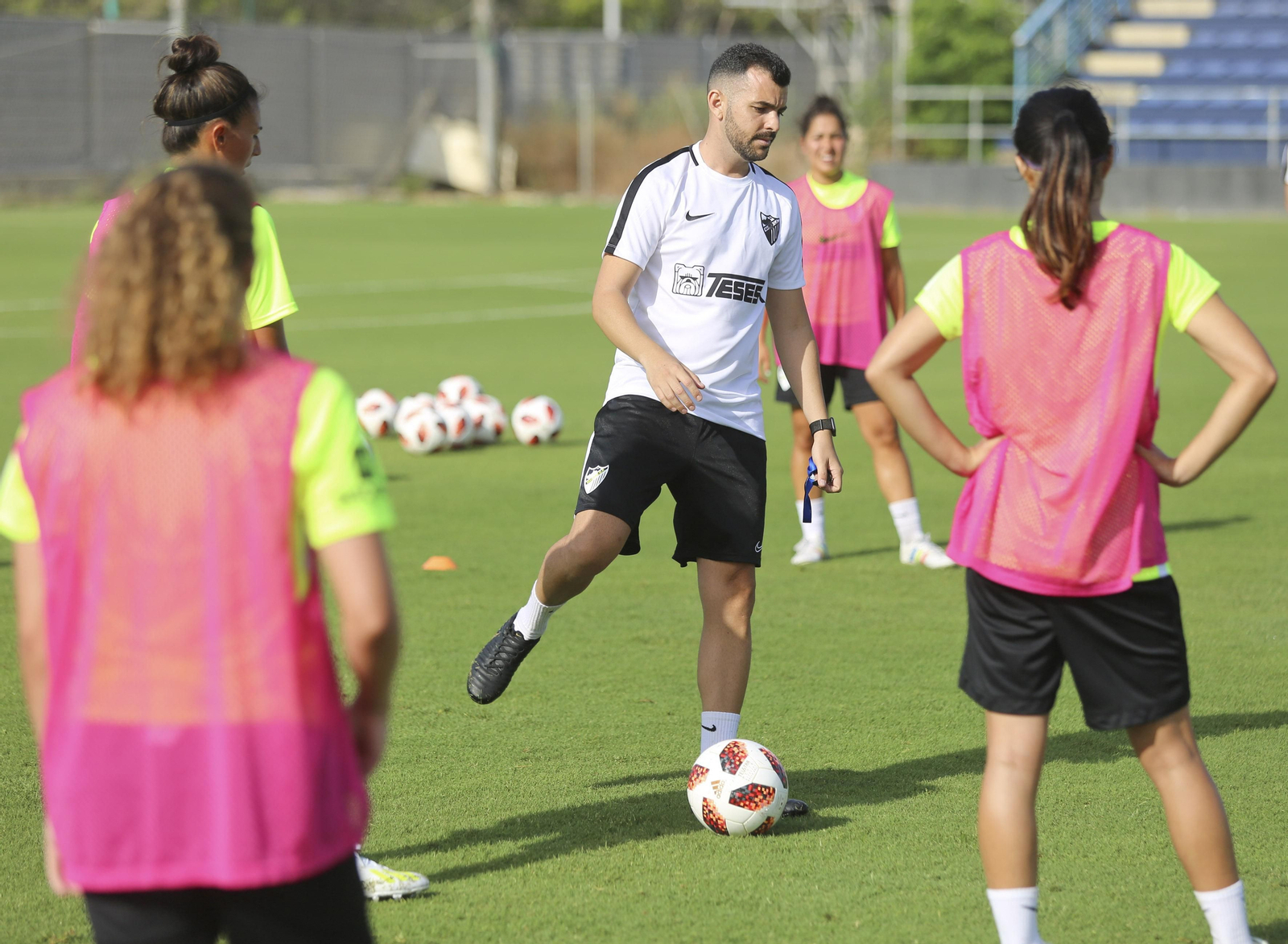 Las fotos del primer entrenamiento de pretemporada del Málaga Femenino