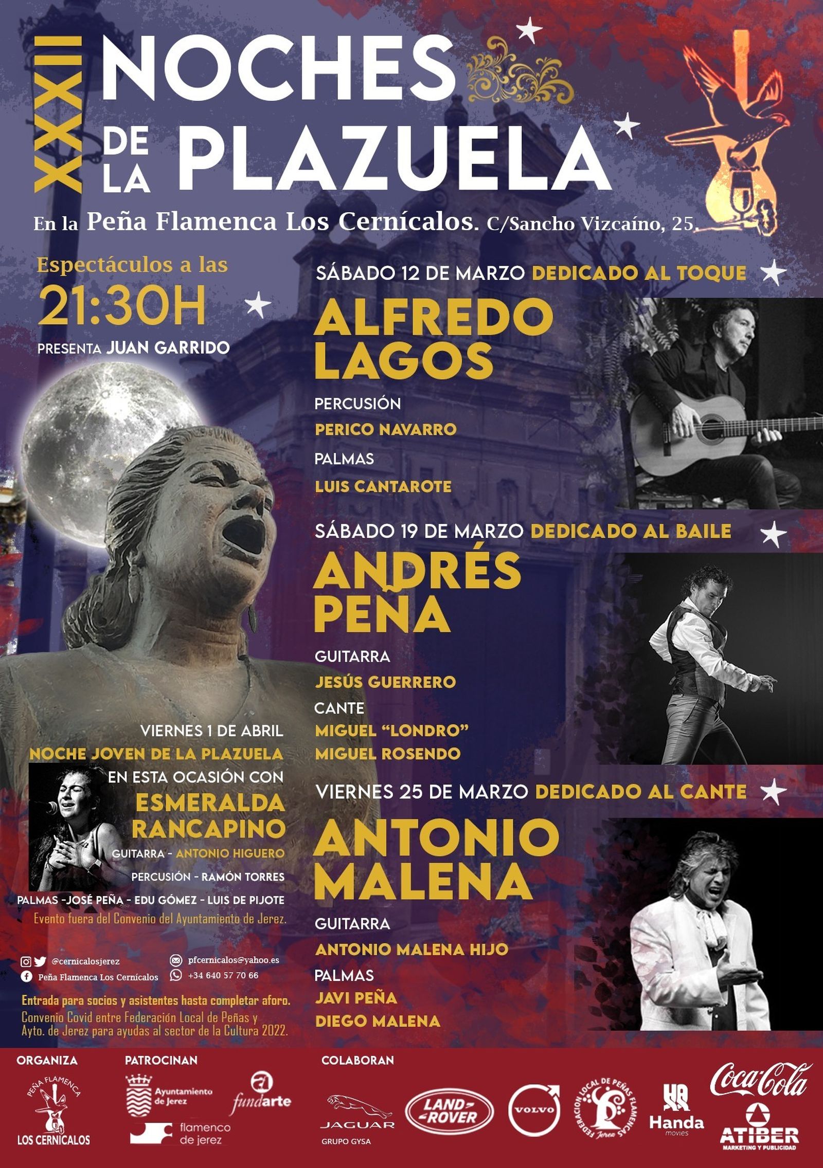 Antonio Malena, protagonista de la Peña Los Cernícalos