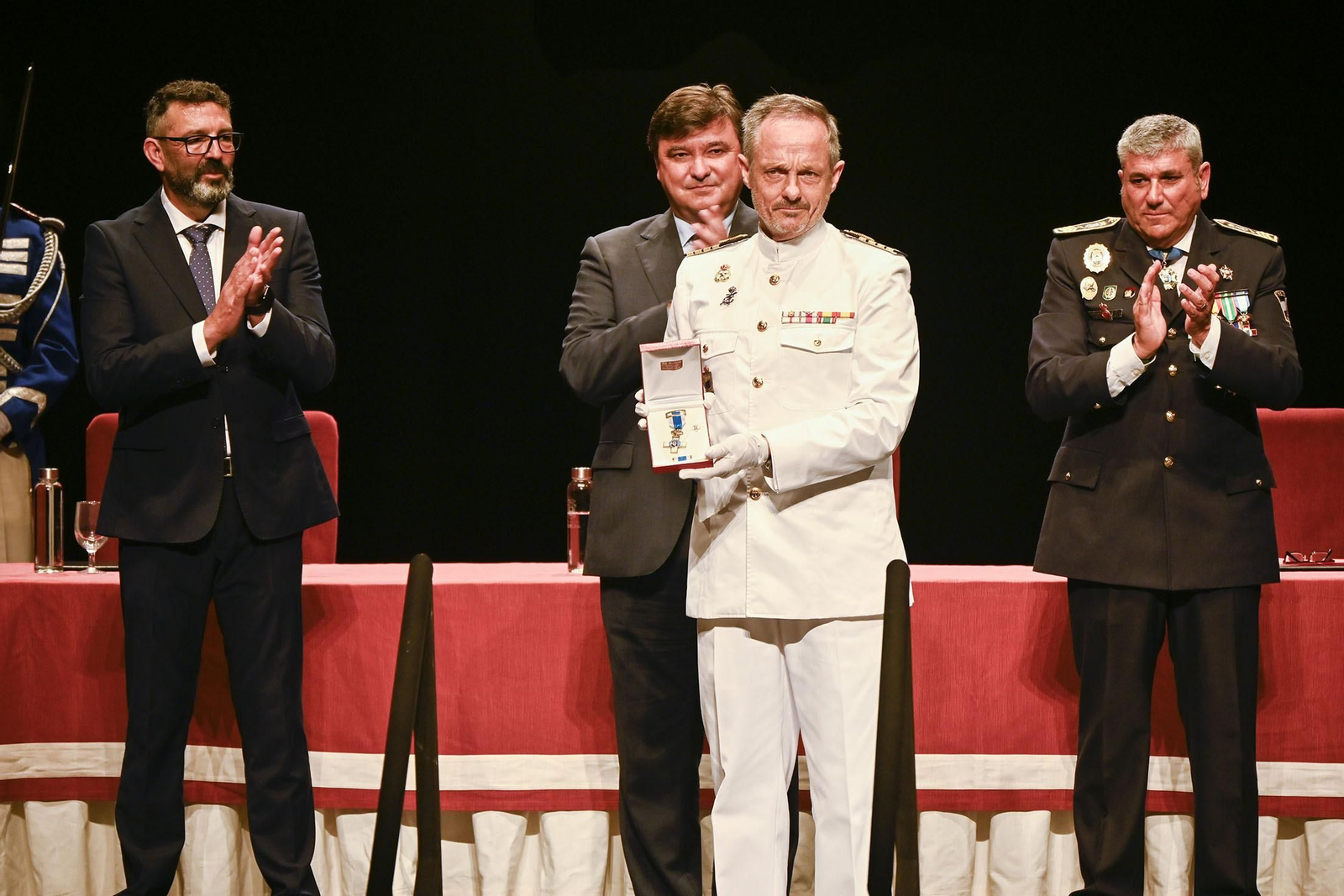 Imágenes del acto del Día de la Policía Local de Huelva