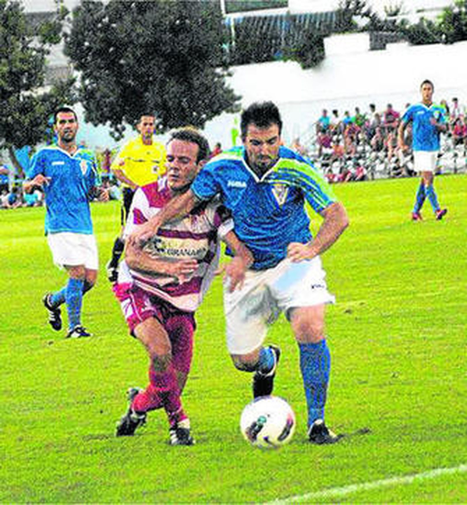 Maracena y Granada B se enfrentaron durante la pretemporada.
